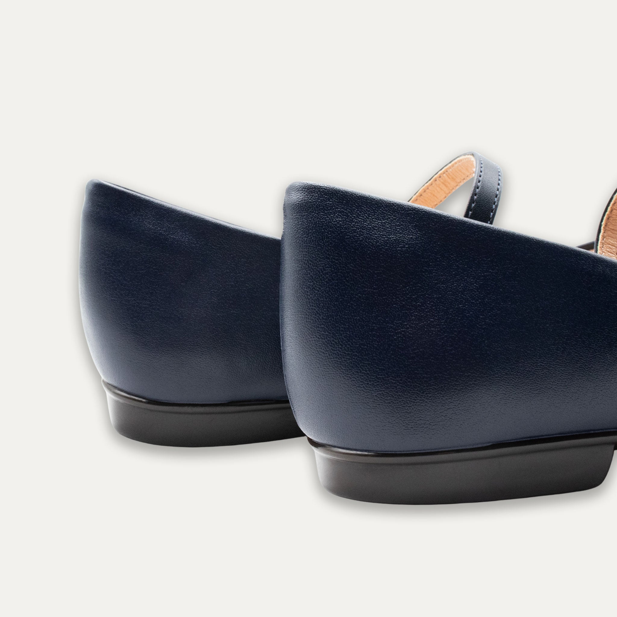 Mia Marine Mary Jane Pointed Flats