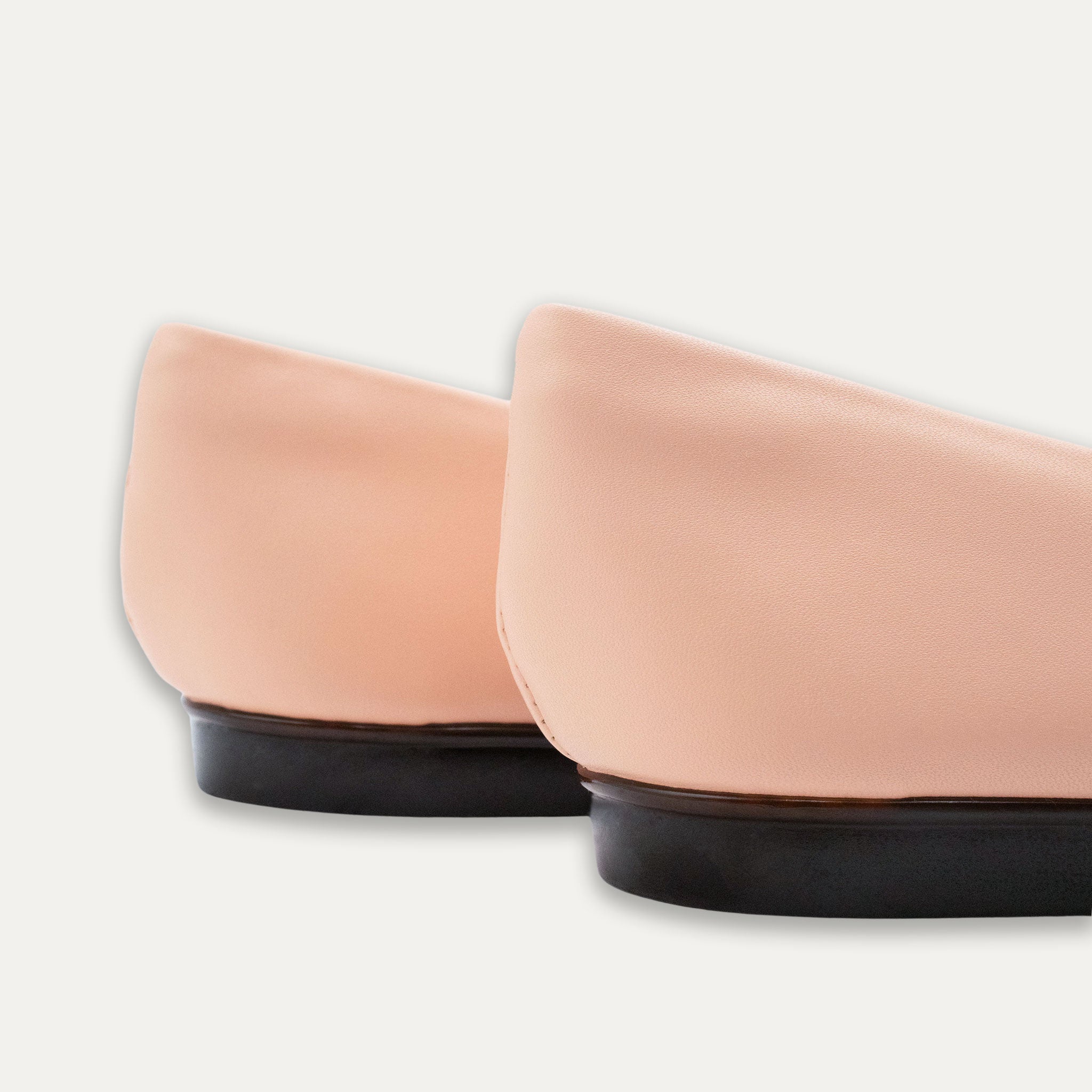 Julie Crystal Lazo Ballet Flats Apricot