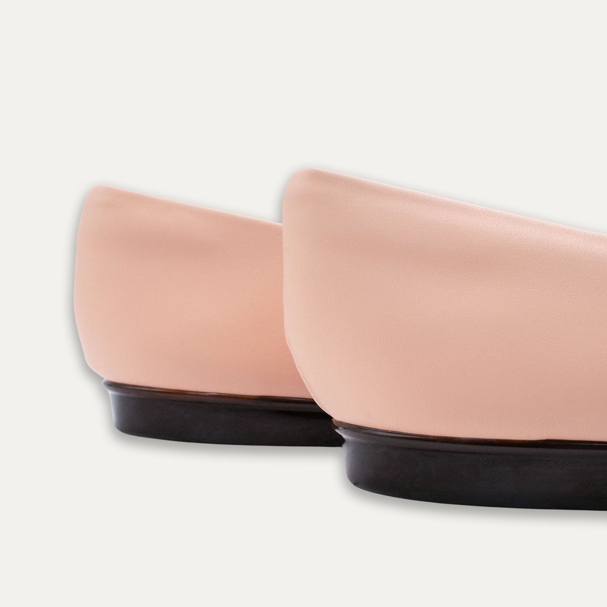 Estela Pointed Toe Flats Apricot