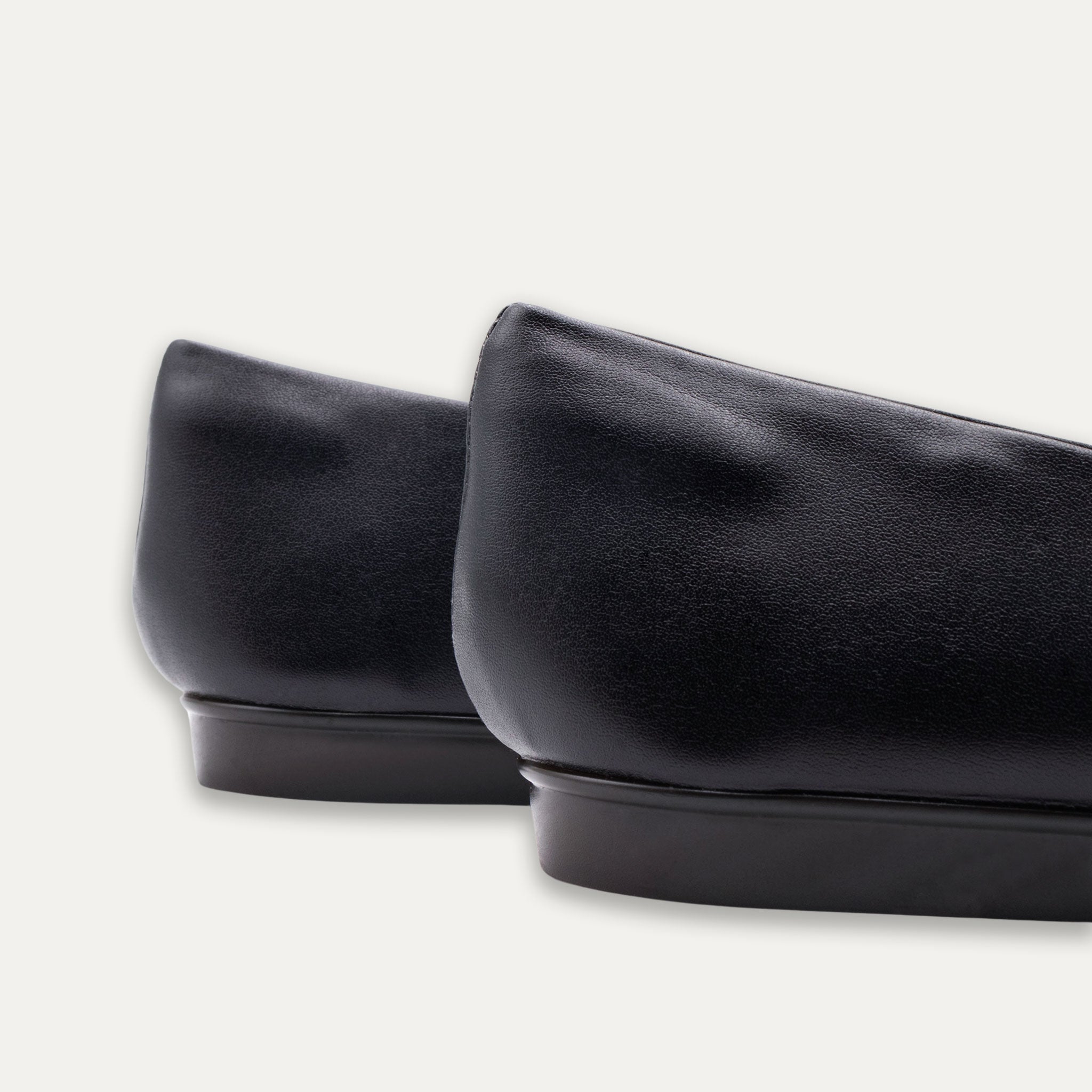 Leandra Black Knotted Loafers