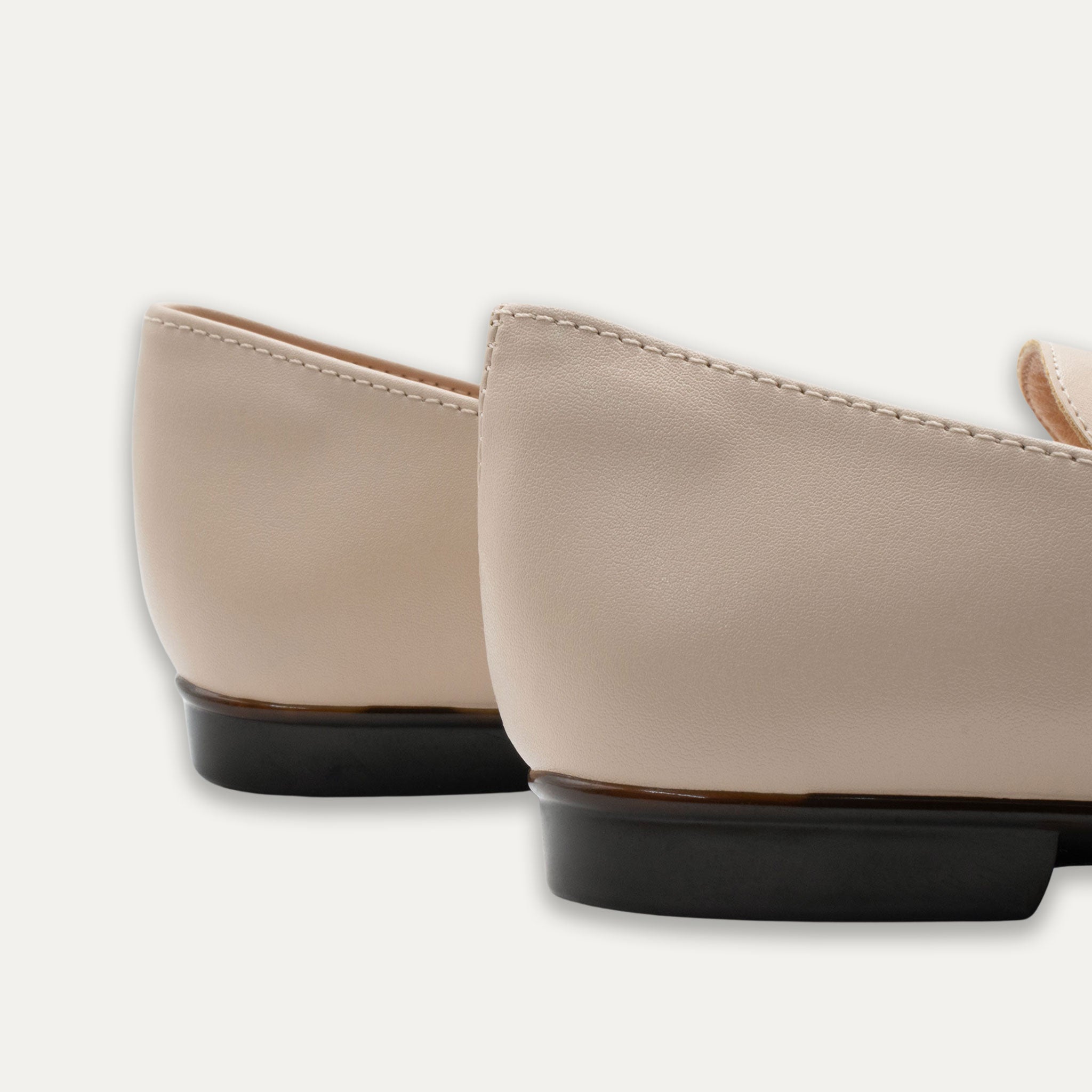 Viviana Napa Nude Loafers