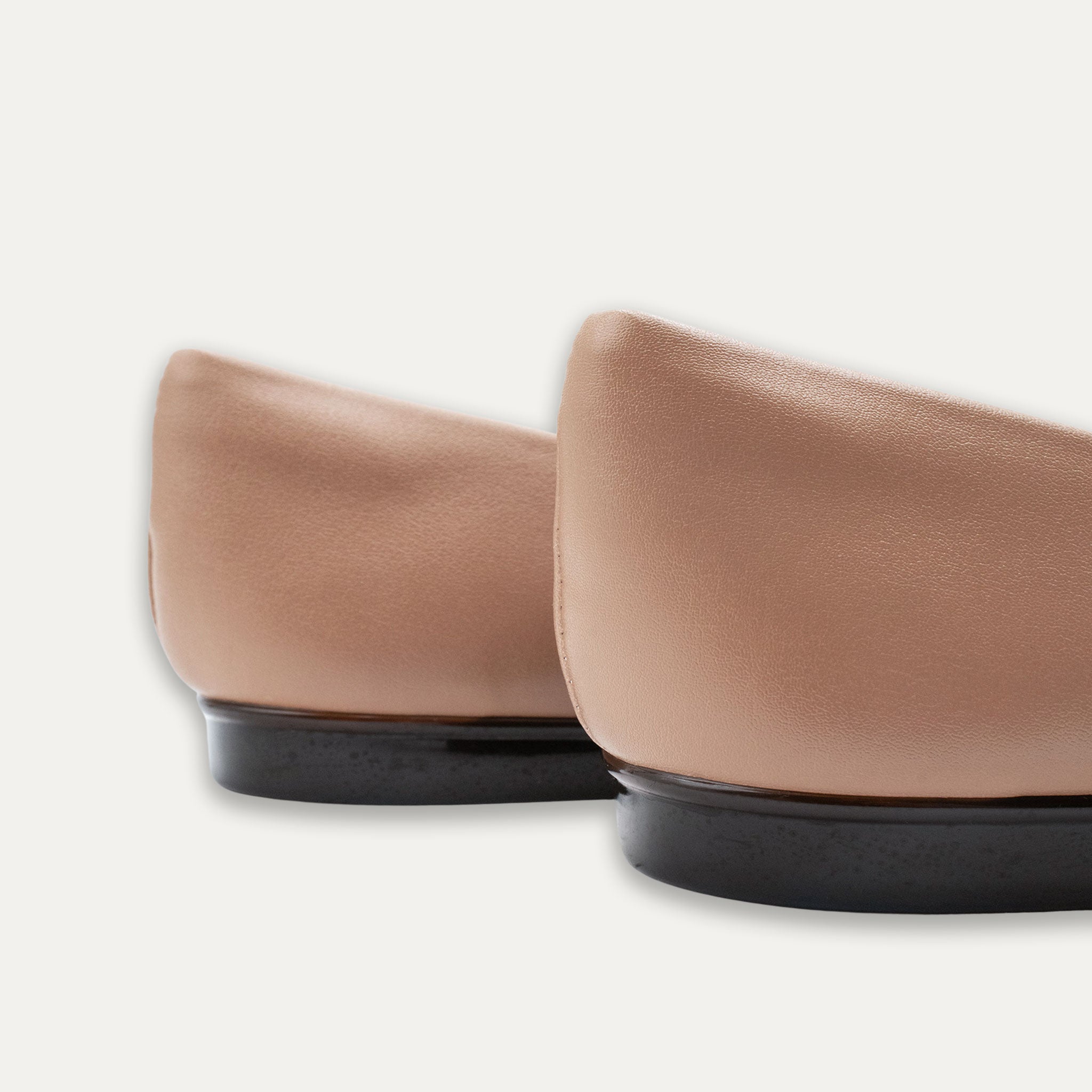 Josefina Pointed Toe Flats Tan