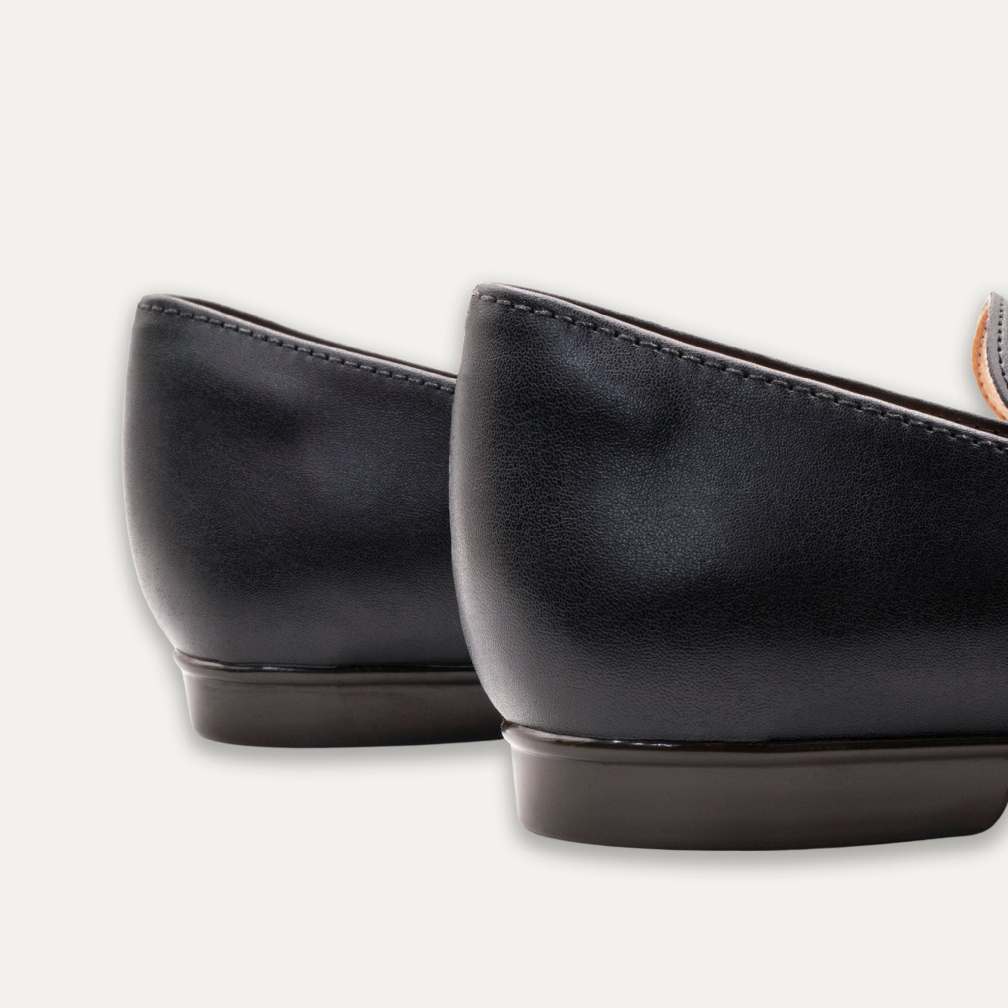 Viviana Napa Black Loafers