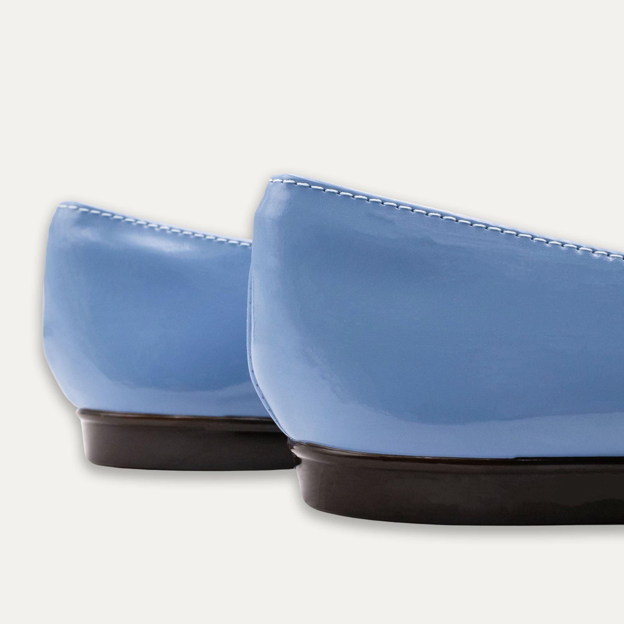 Viviana Pointed Toe Loafers Sky