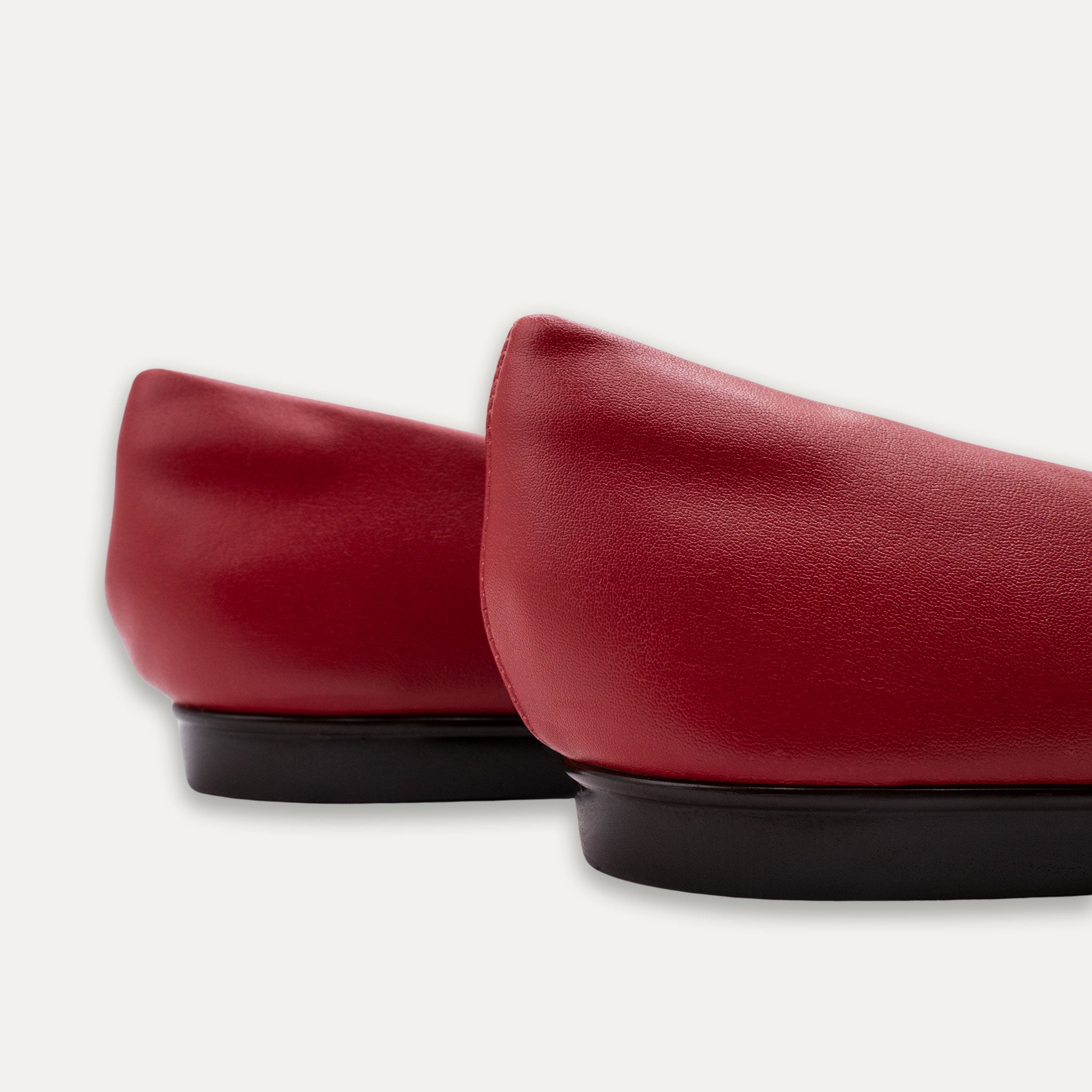 Ana Ballet Flats Red