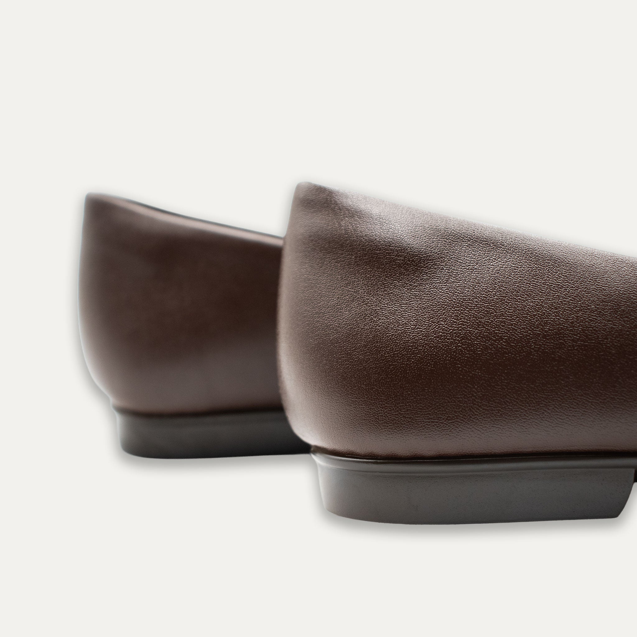 Alia Coffee Knotted Loafers