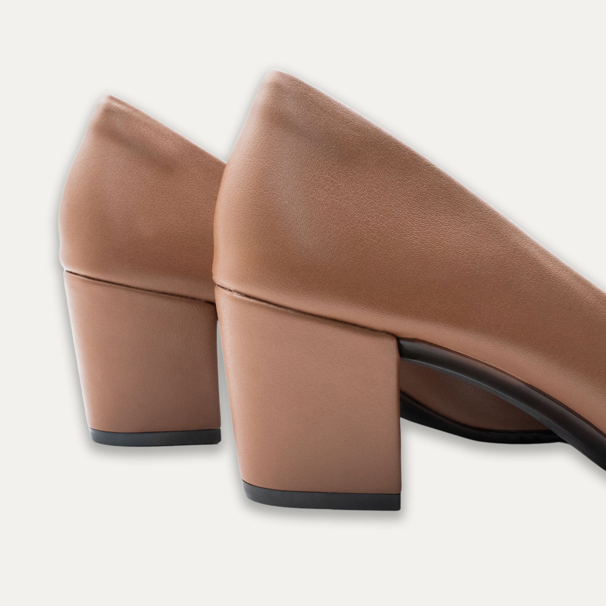 Valentina Whisky Block Heels