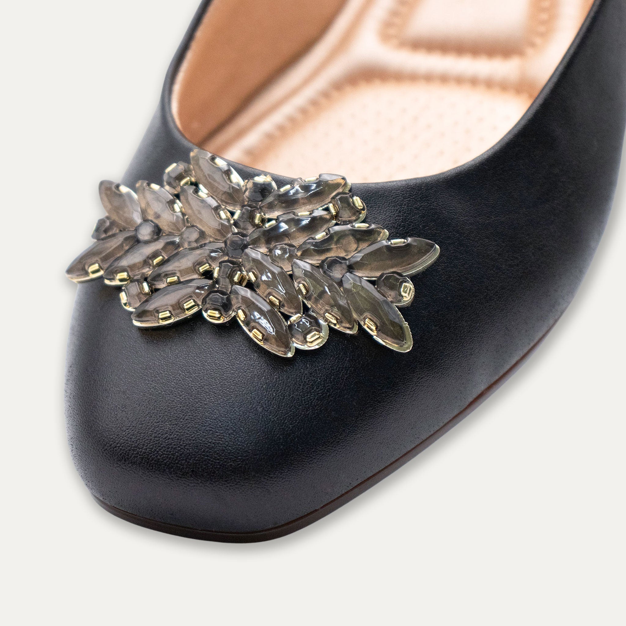 Reina Ballet Flats Black