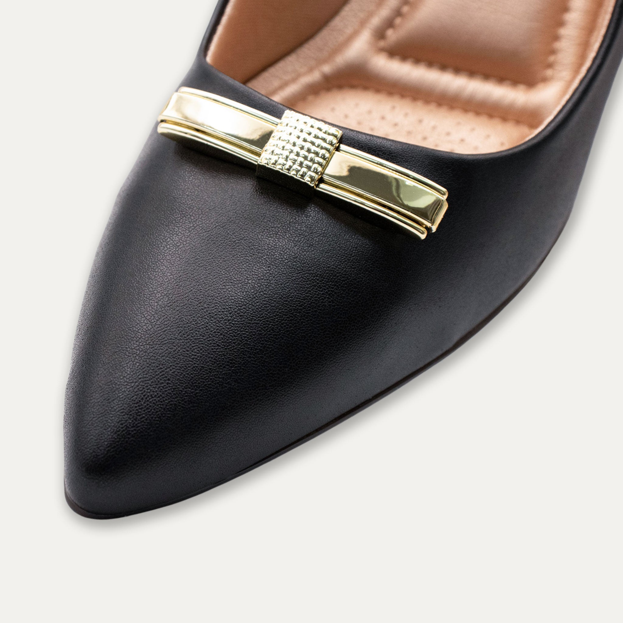 Valentina Black Block Heels