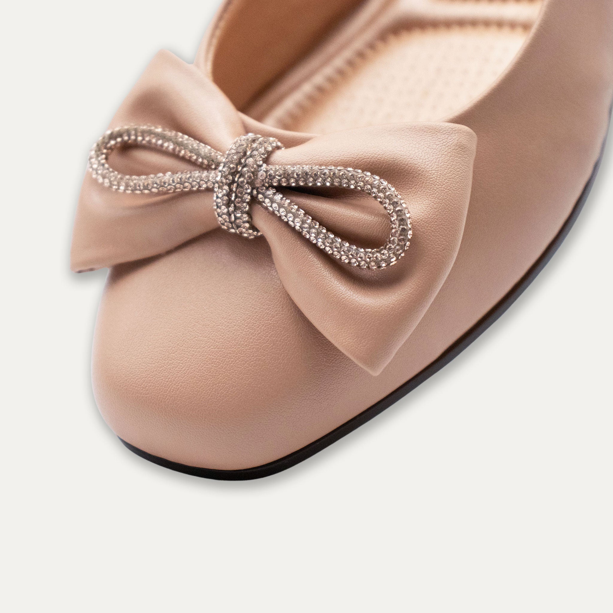Julie Crystal Lazo Ballet Flats Antique