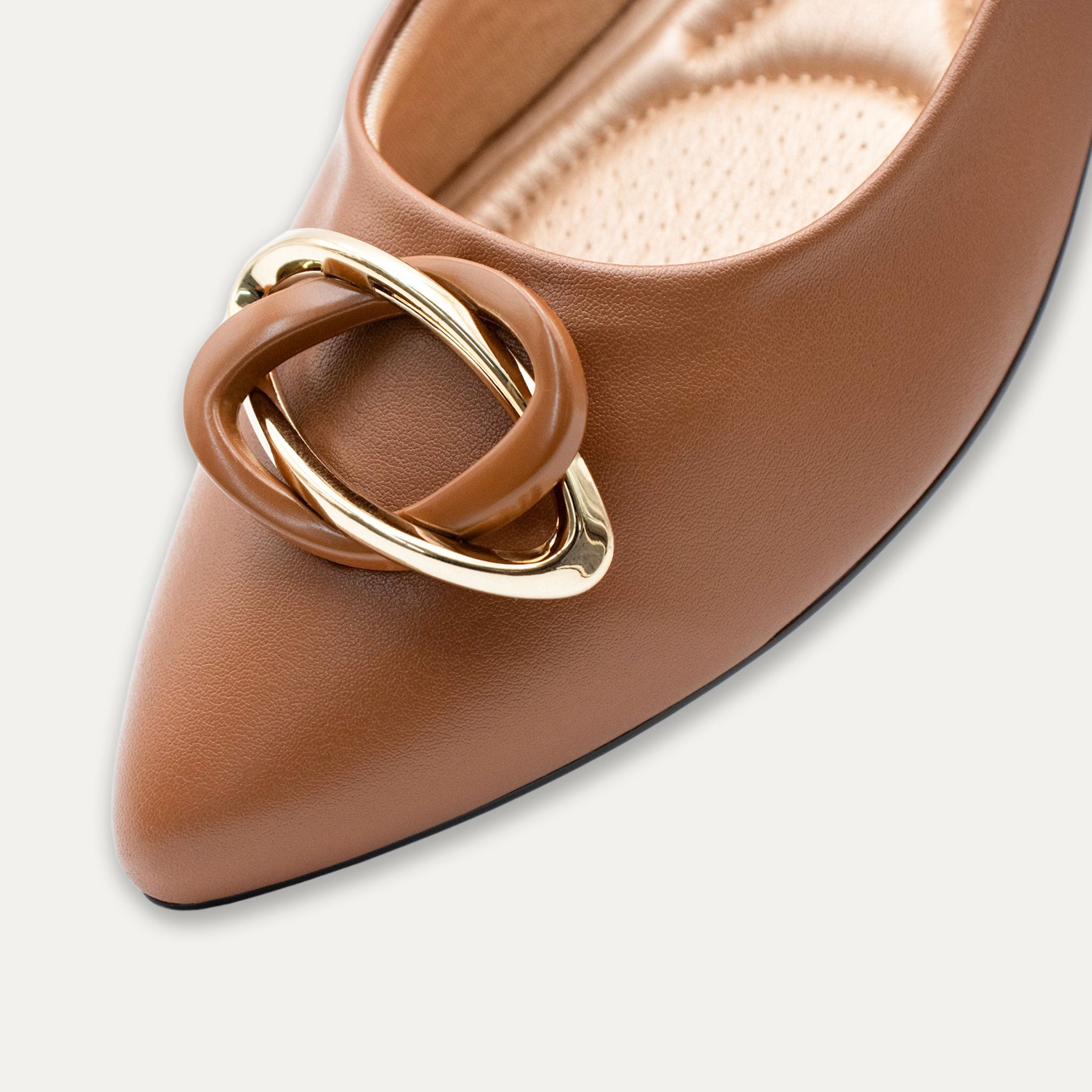 Rosa Whisky Pointed Toe Flats