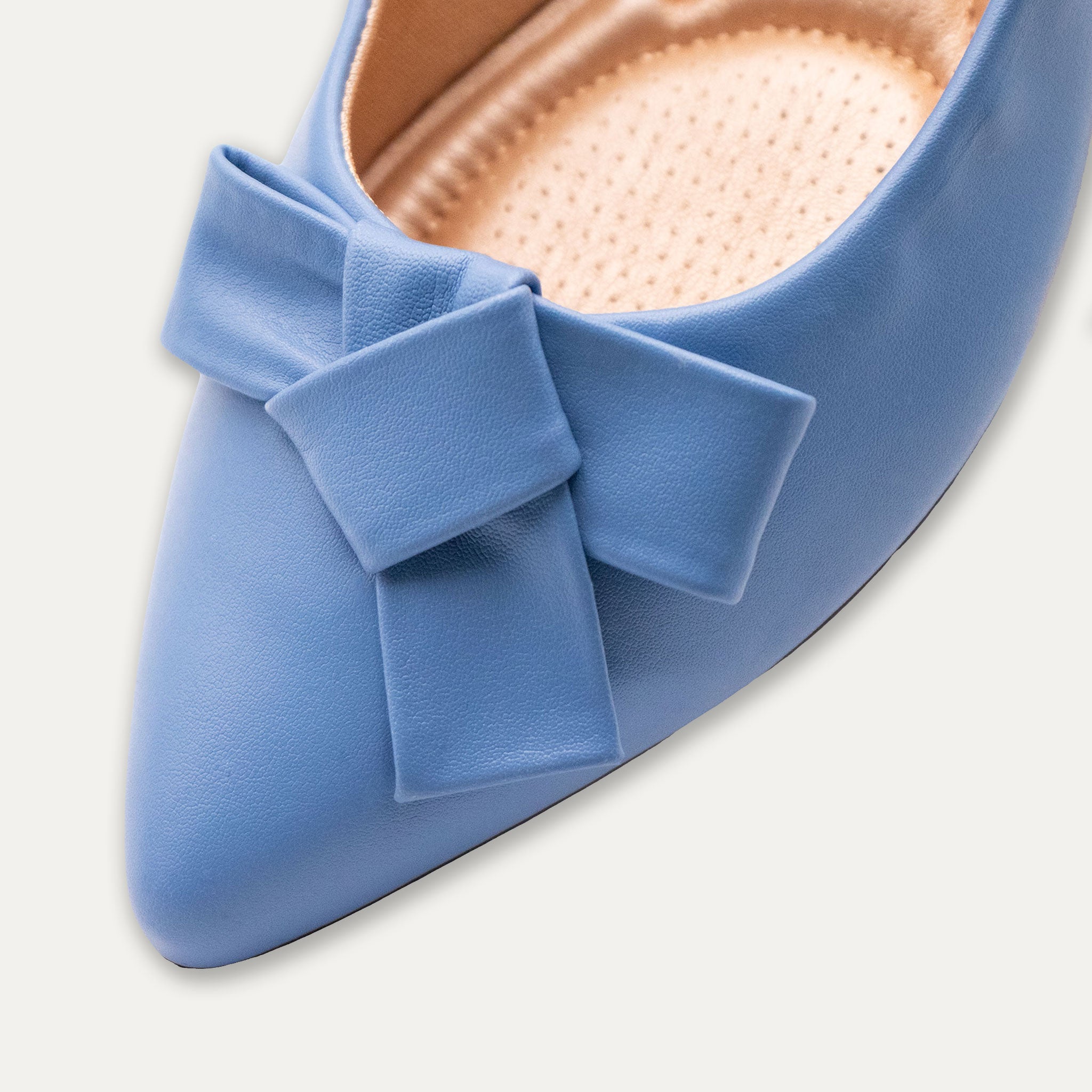 Aitana Tye Pointed Toe Flats Sky