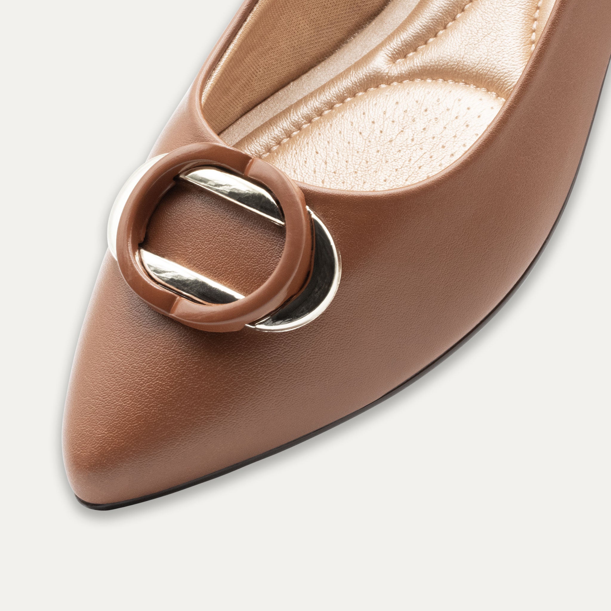 Isabella Whisky Pointed Toe Flats