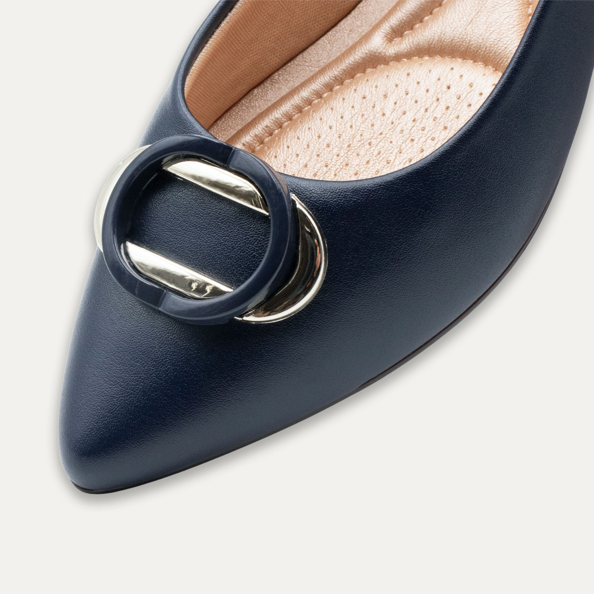 Isabella Marine Pointed Toe Flats