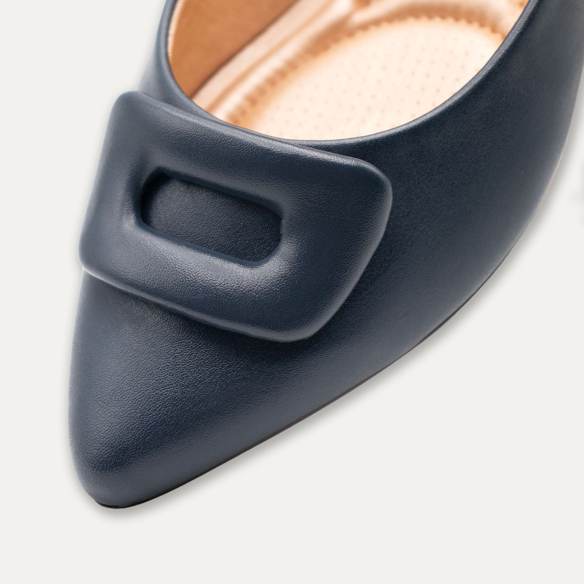 Lia Pointed Toe Flats Marine