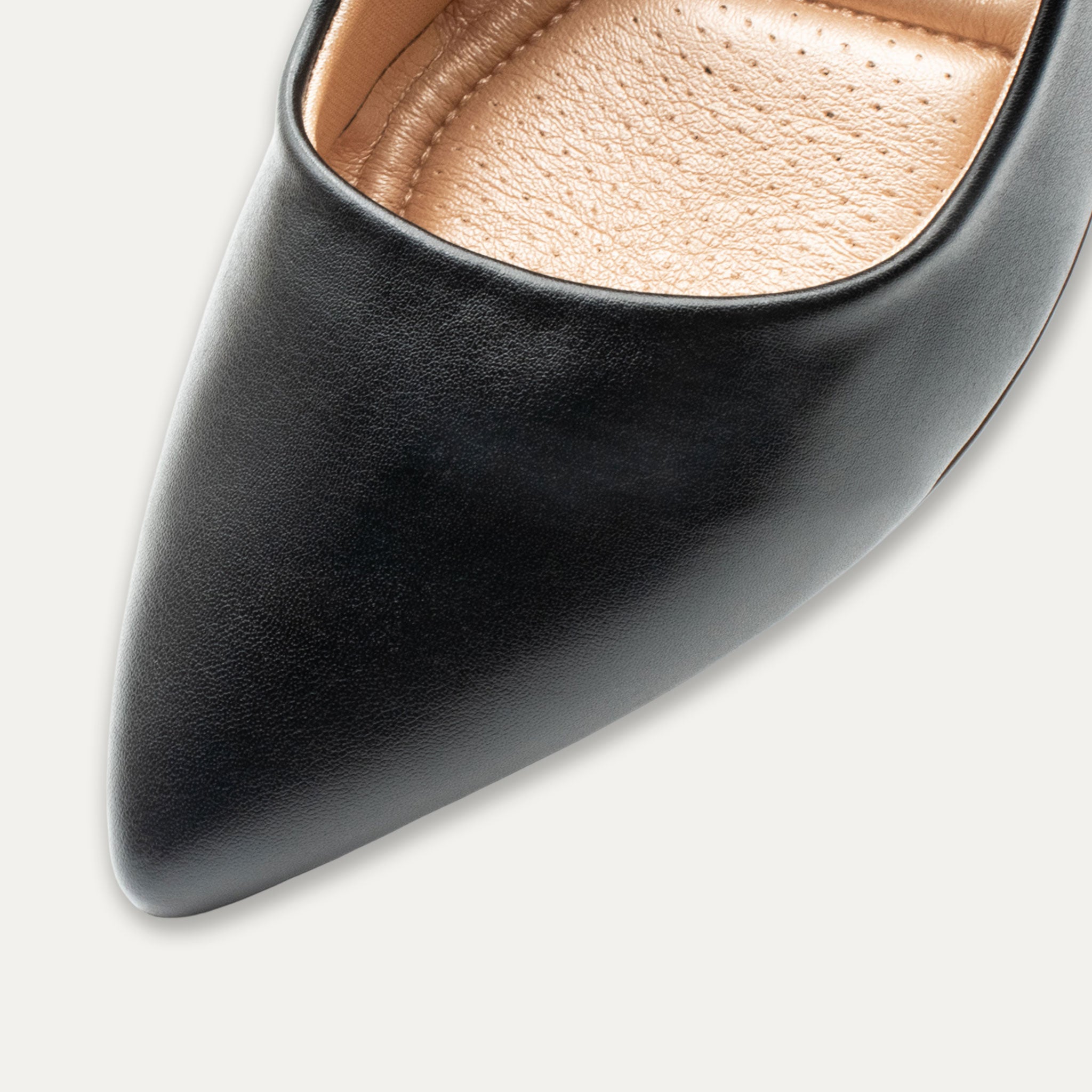 Vanina Black Mary Jane Block Heels