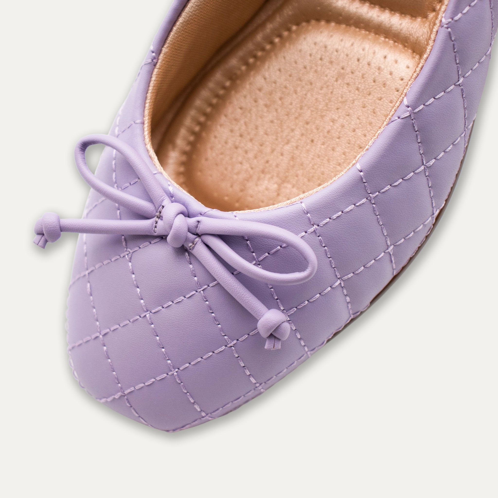 Adria Bow Ballet Flats Mauve