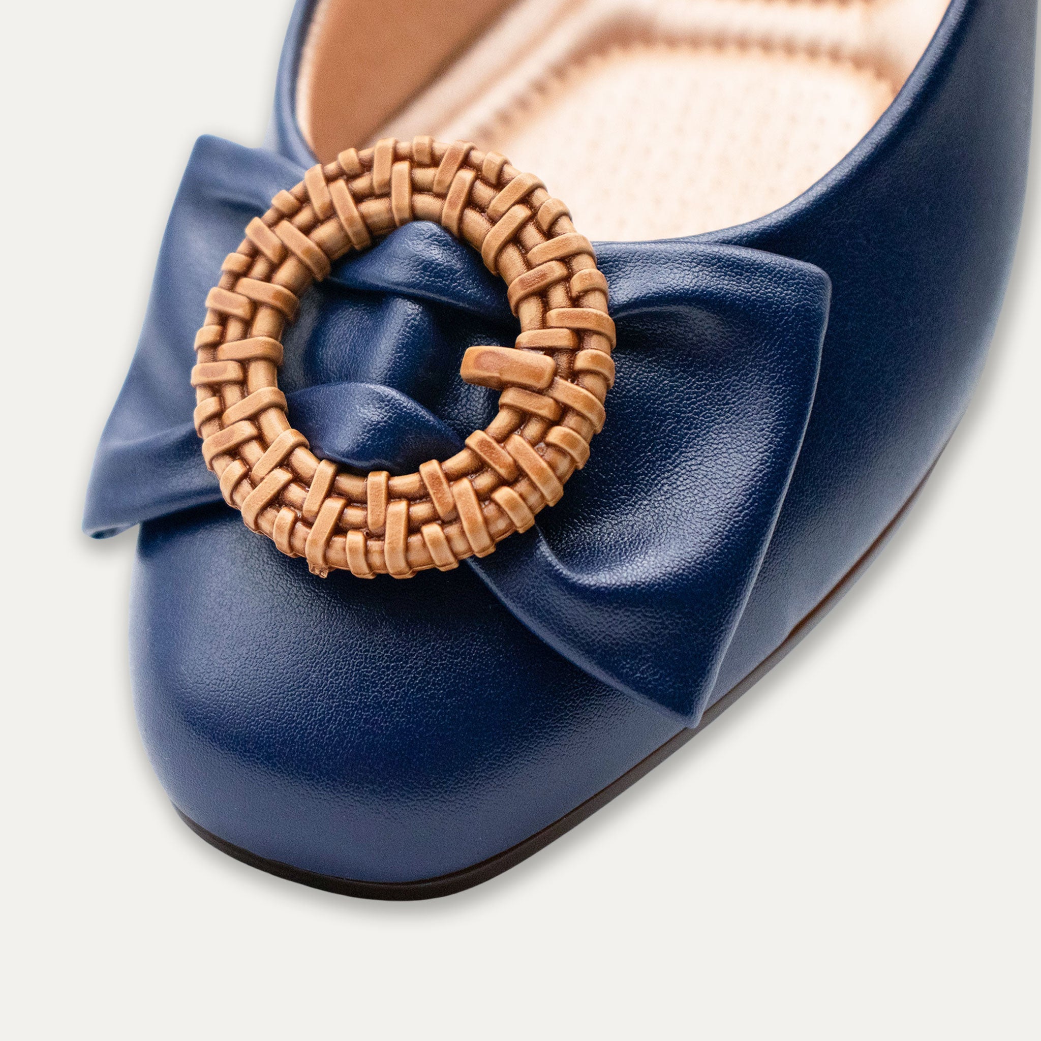 Ana Ballet Flats Indigo