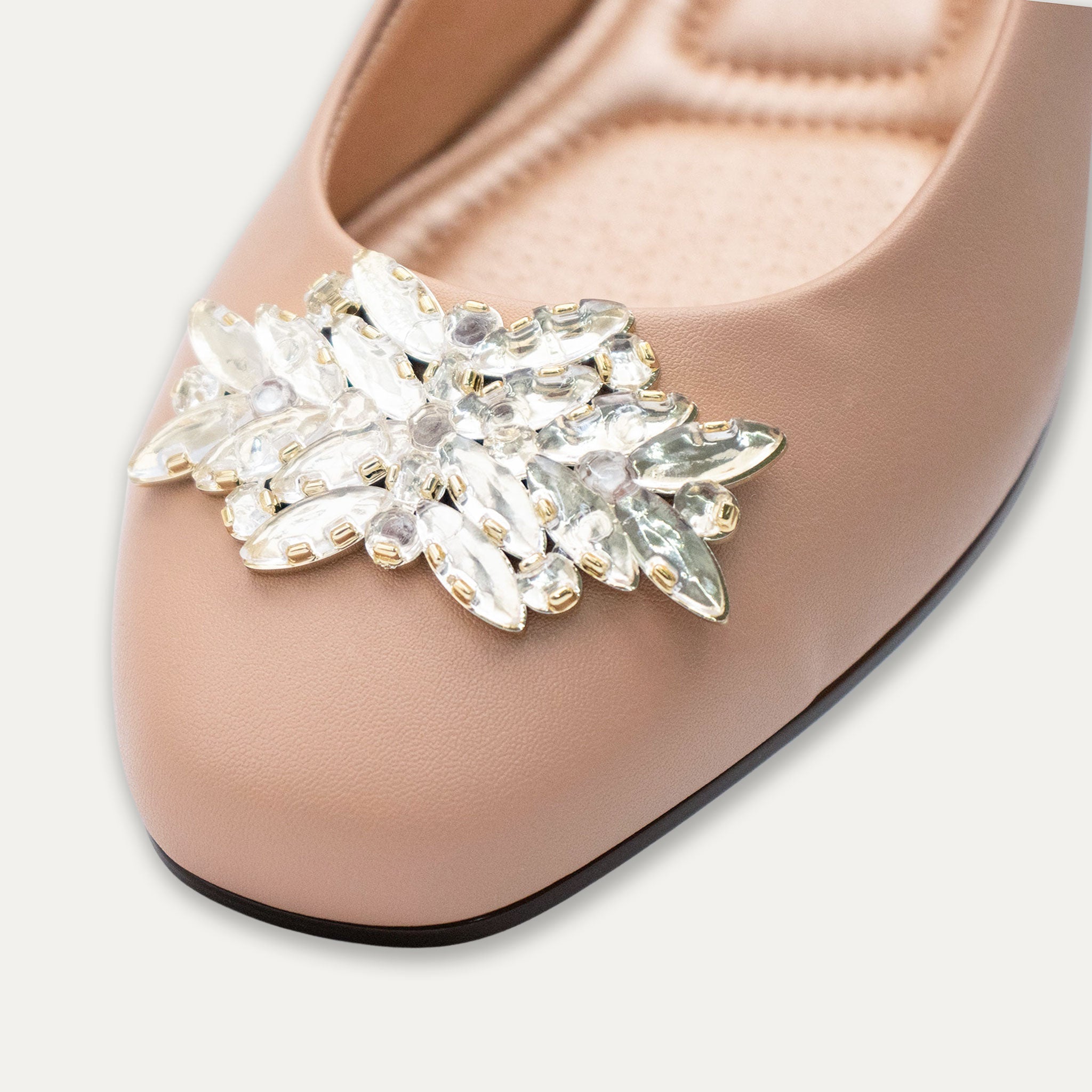 Reina Ballet Flats Off Antique