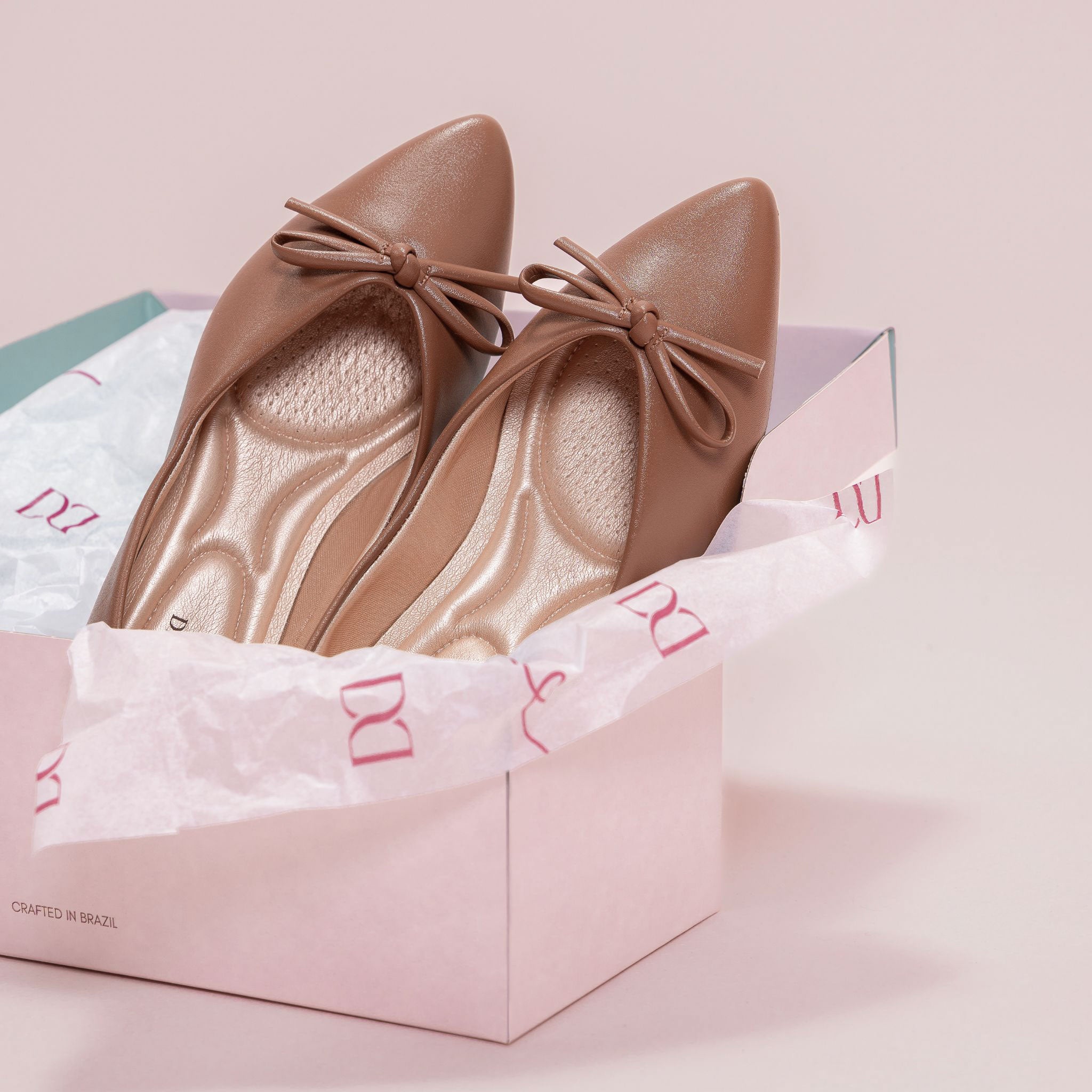 Anita Ginger Pointed Toe Flats