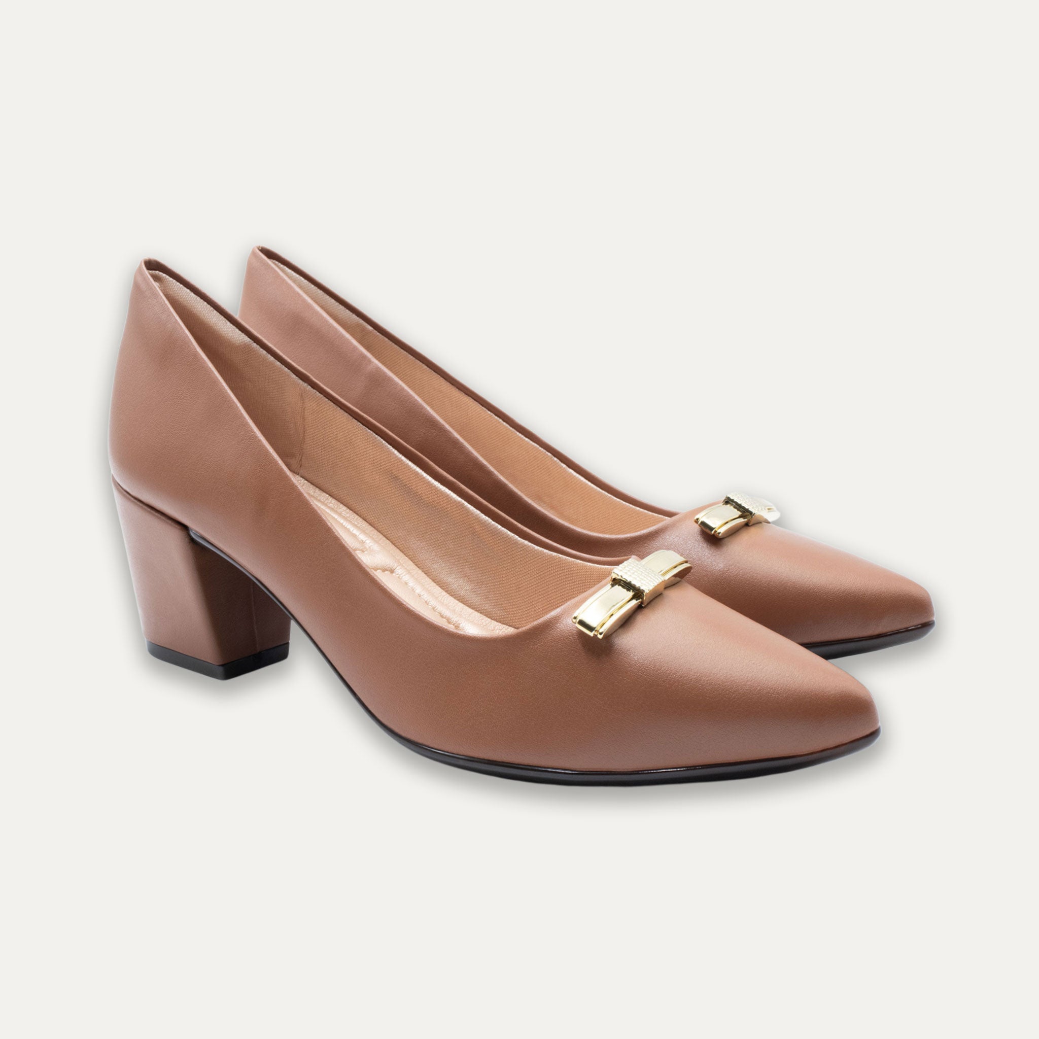 Valentina Whisky Block Heels