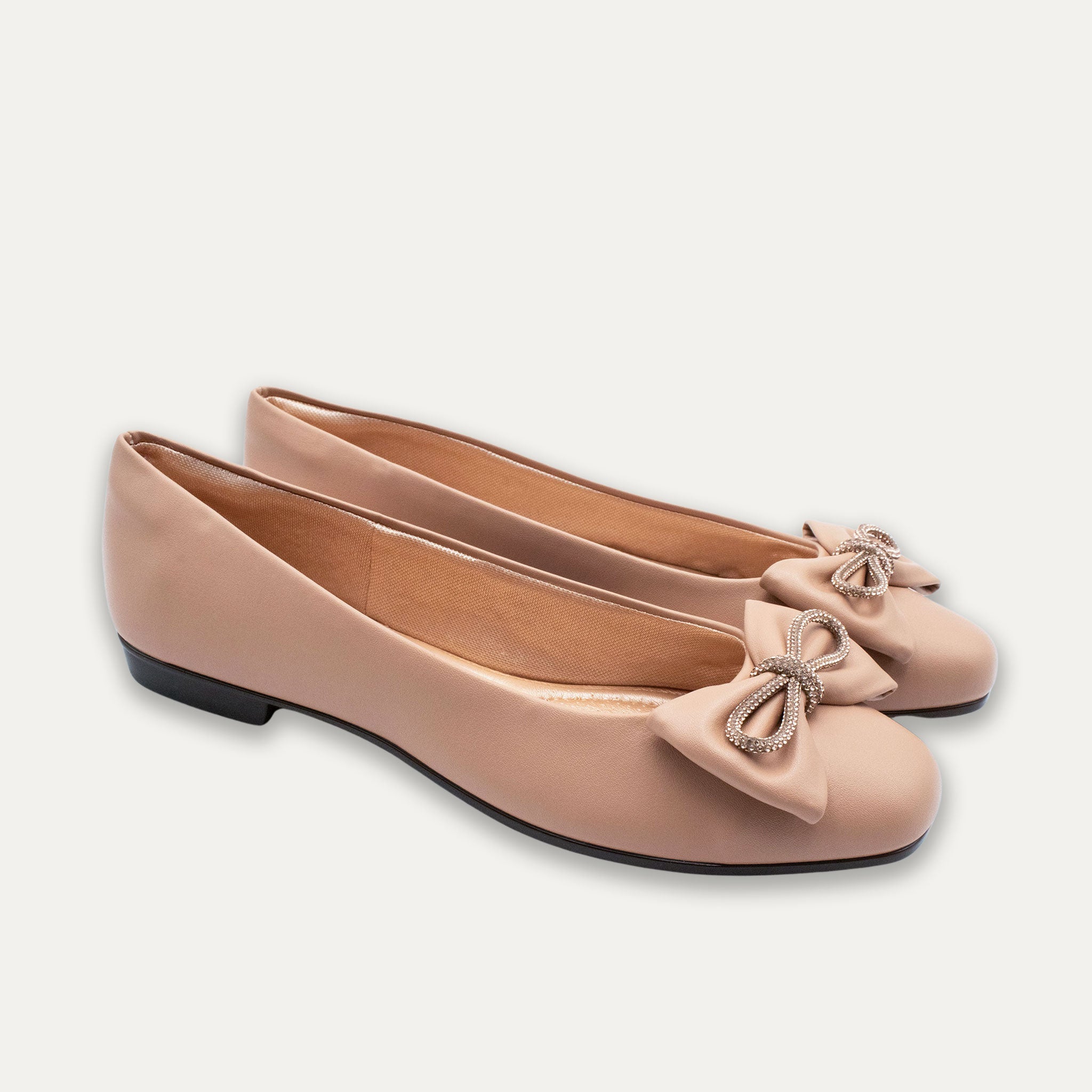 Julie Crystal Lazo Ballet Flats Antique