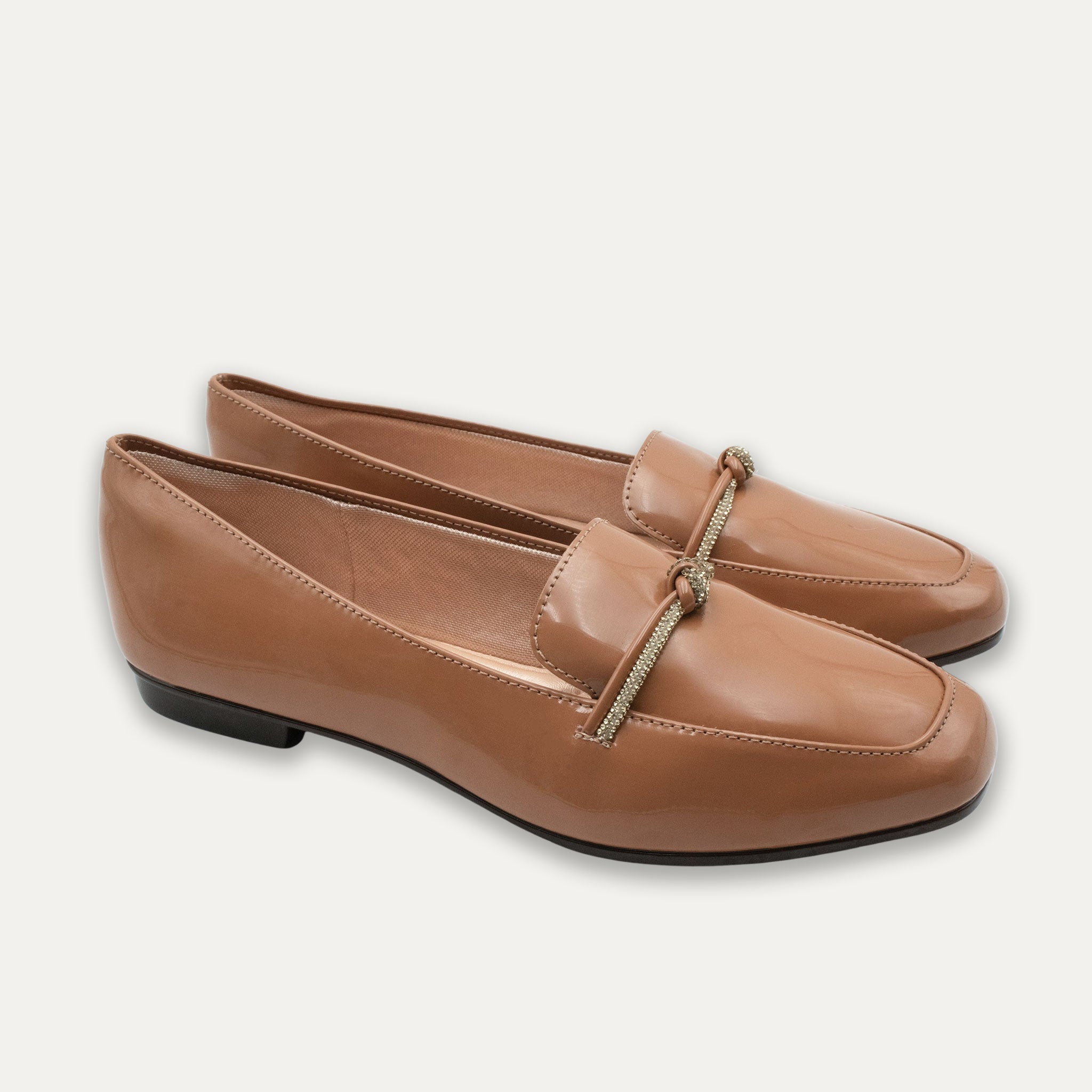 Viv Round Toe Loafers Ambar