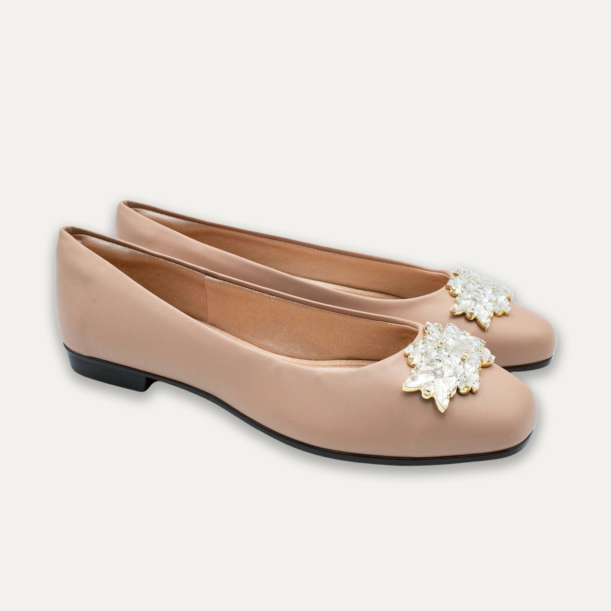 Reina Ballet Flats Off Antique