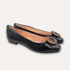 Ana Ballet Flats Black