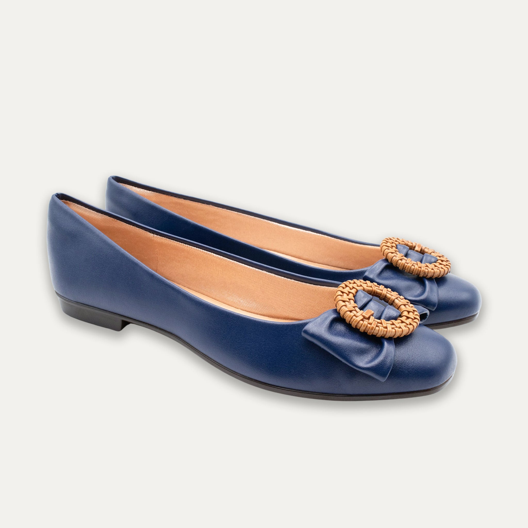 Ana Ballet Flats Indigo