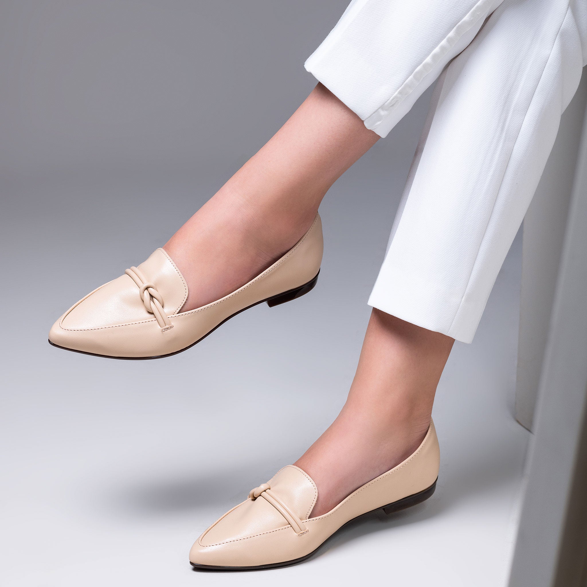 Palmira Cream Loafer