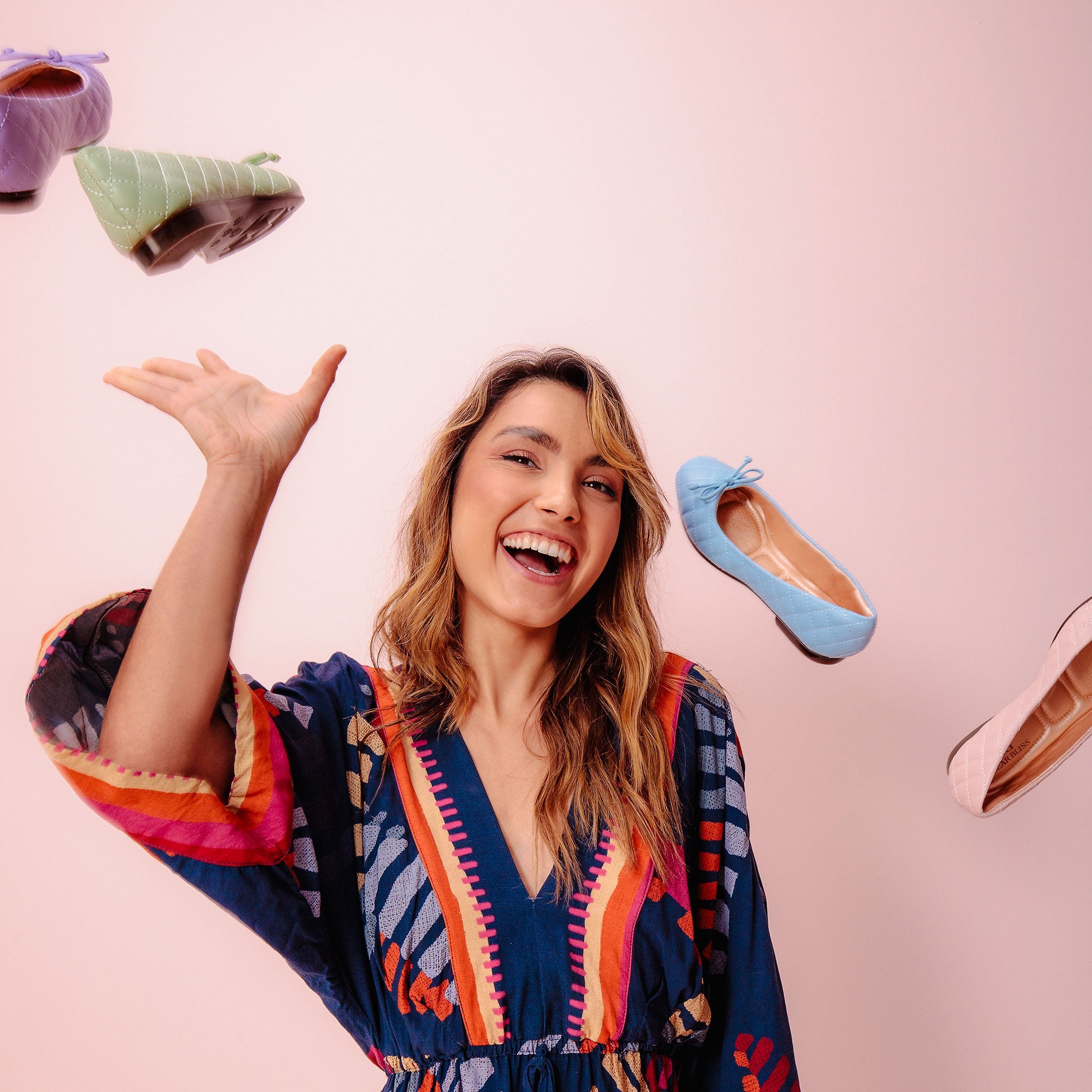 Adria Bow Ballet Flats Mauve