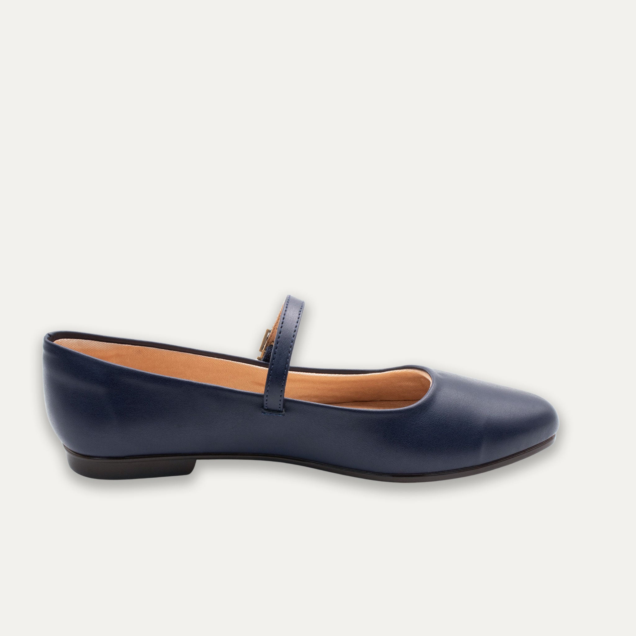 Maya Marine Mary Jane Ballet Flats