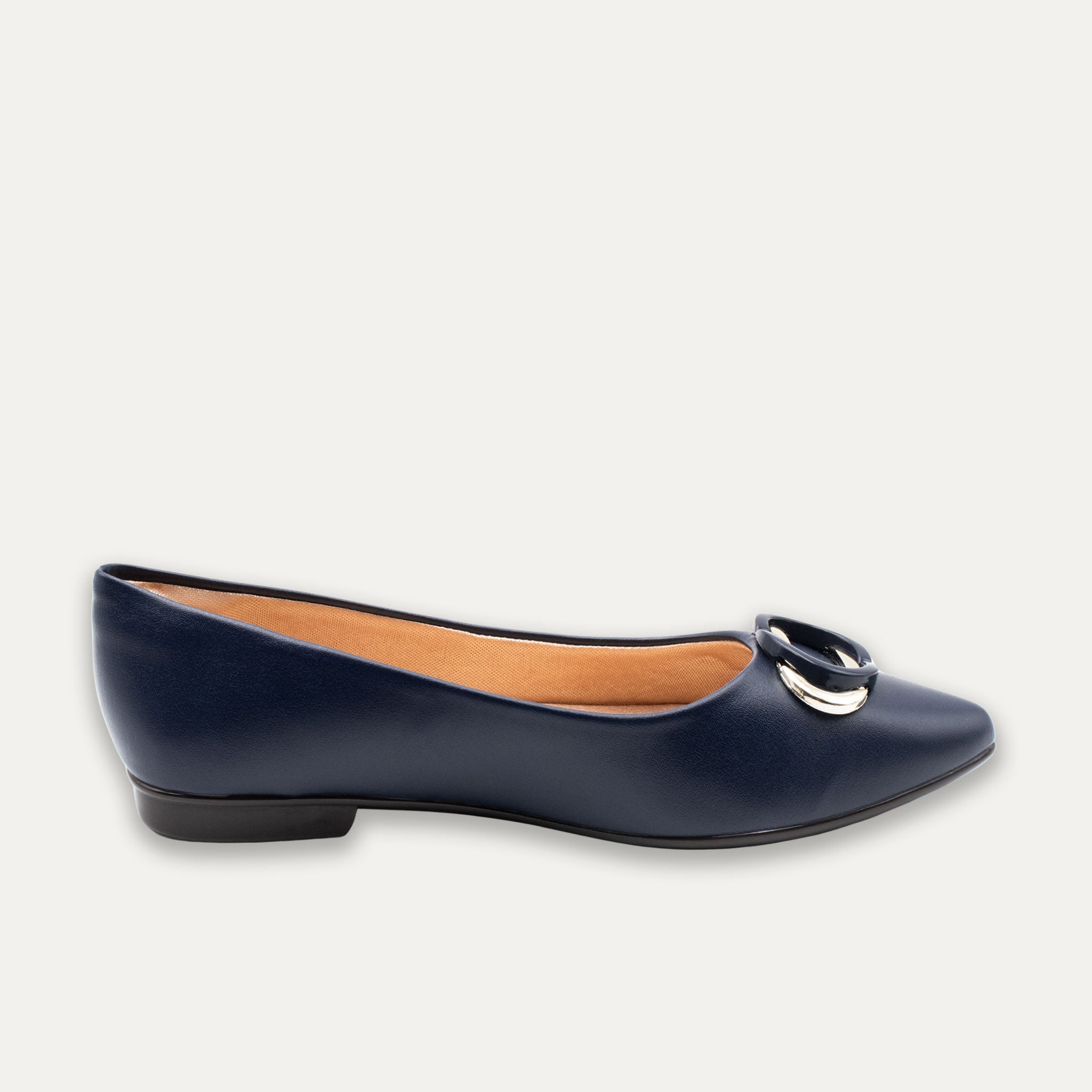 Isabella Marine Pointed Toe Flats
