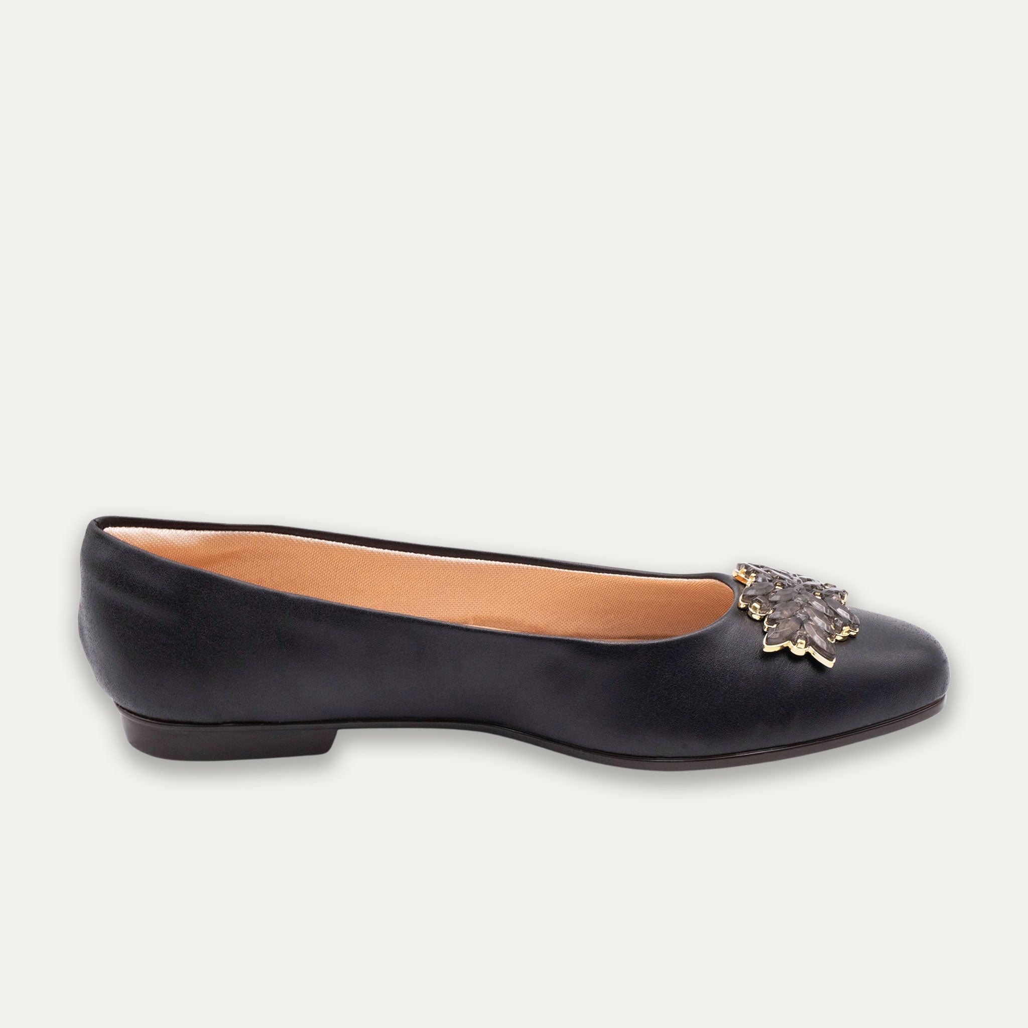 Reina Ballet Flats Black
