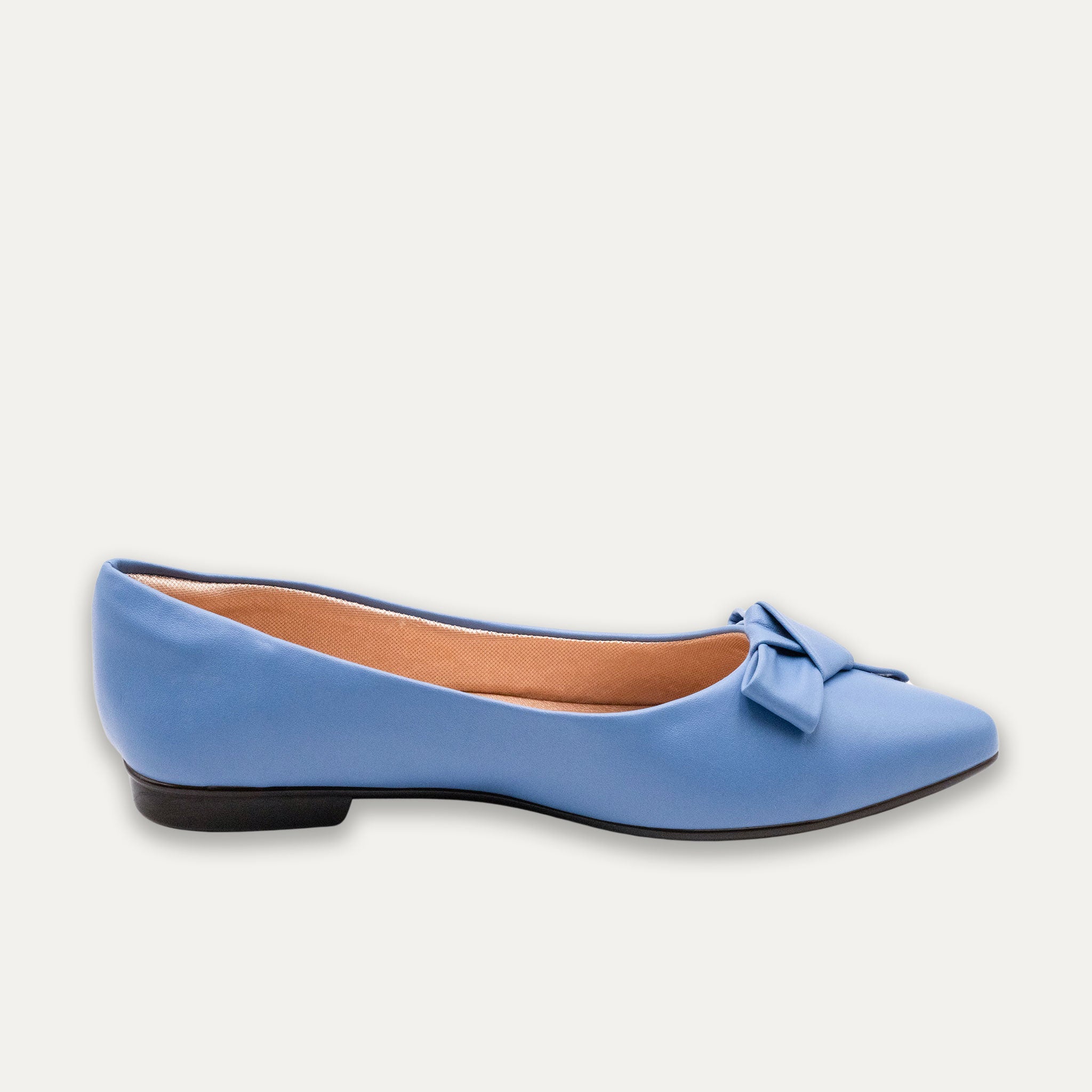 Aitana Tye Pointed Toe Flats Sky