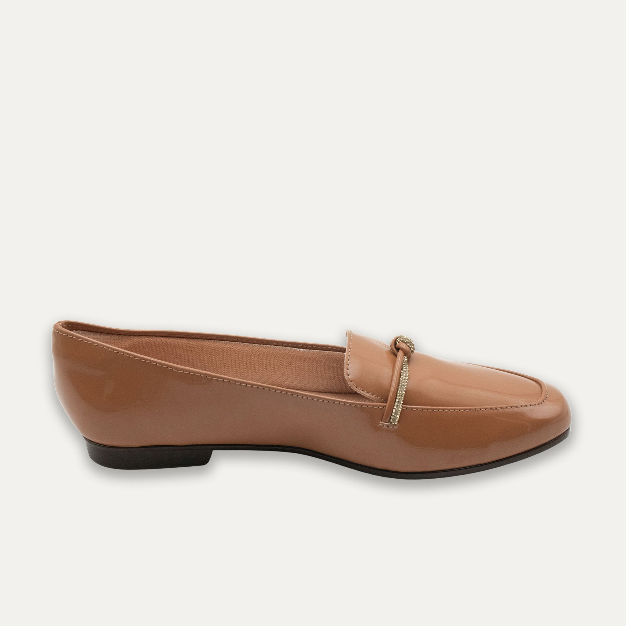 Viv Round Toe Loafers Ambar