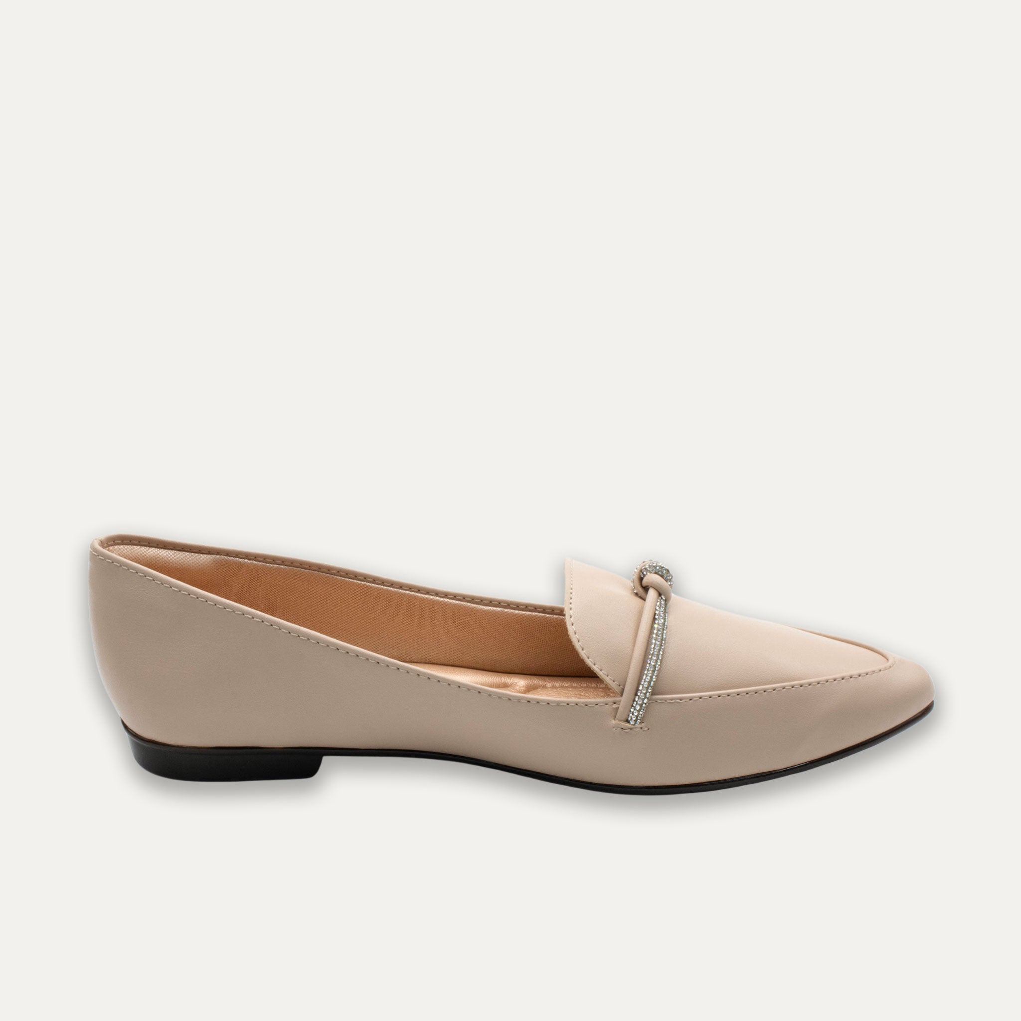 Viviana Napa Nude Loafers