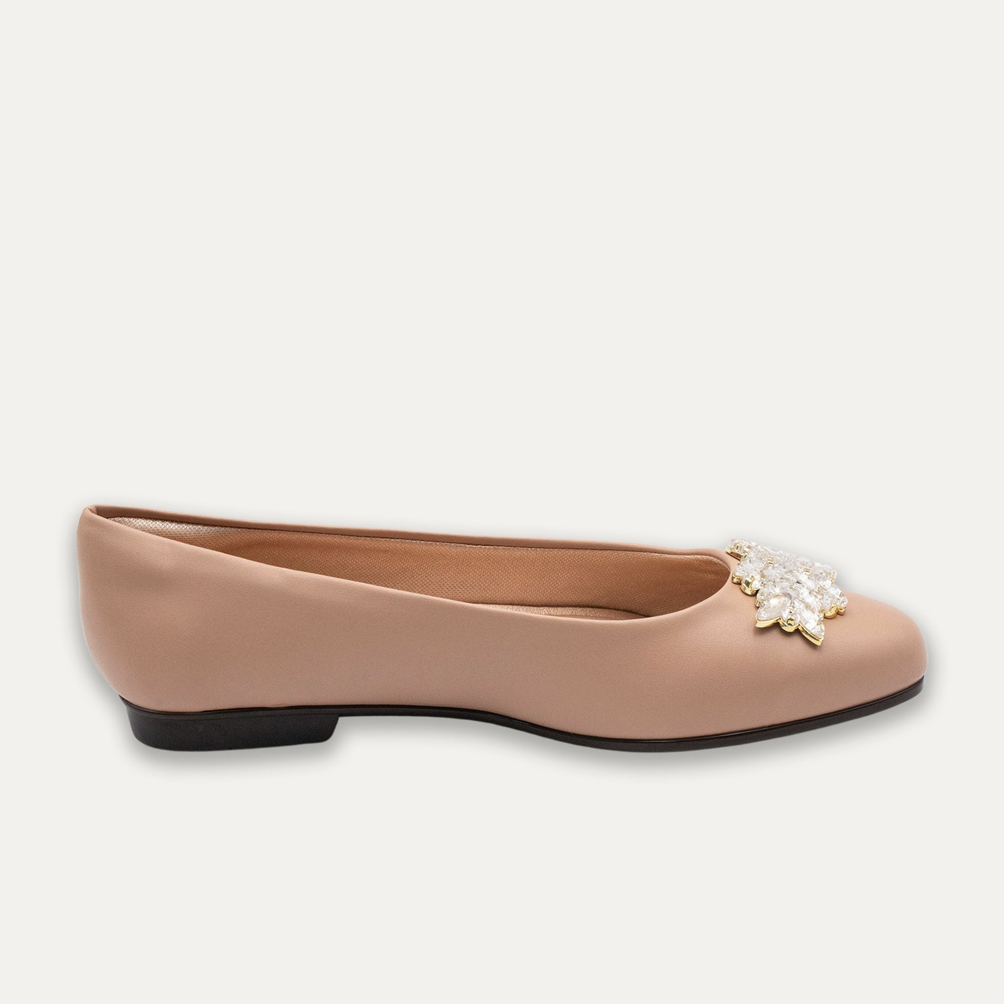 Reina Ballet Flats Off Antique
