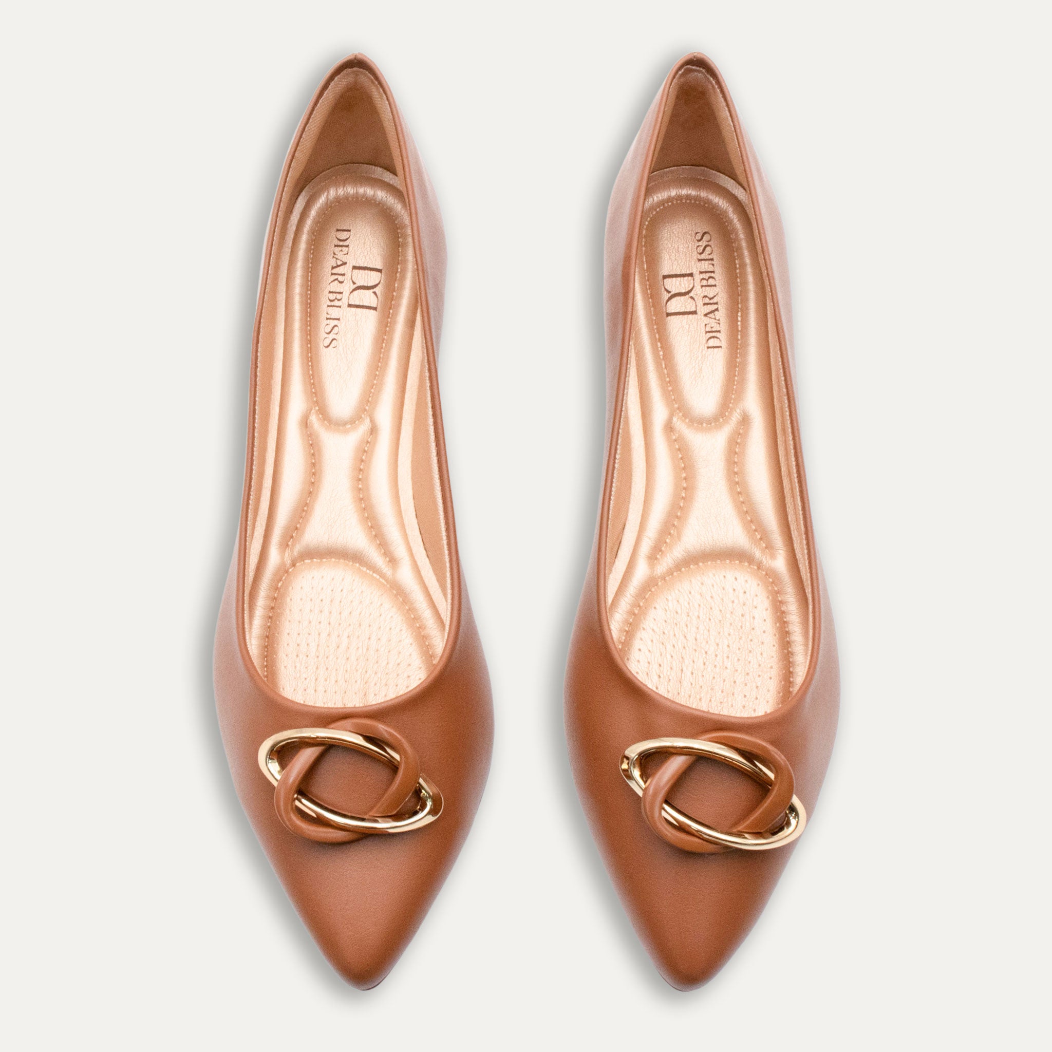 Rosa Whisky Pointed Toe Flats