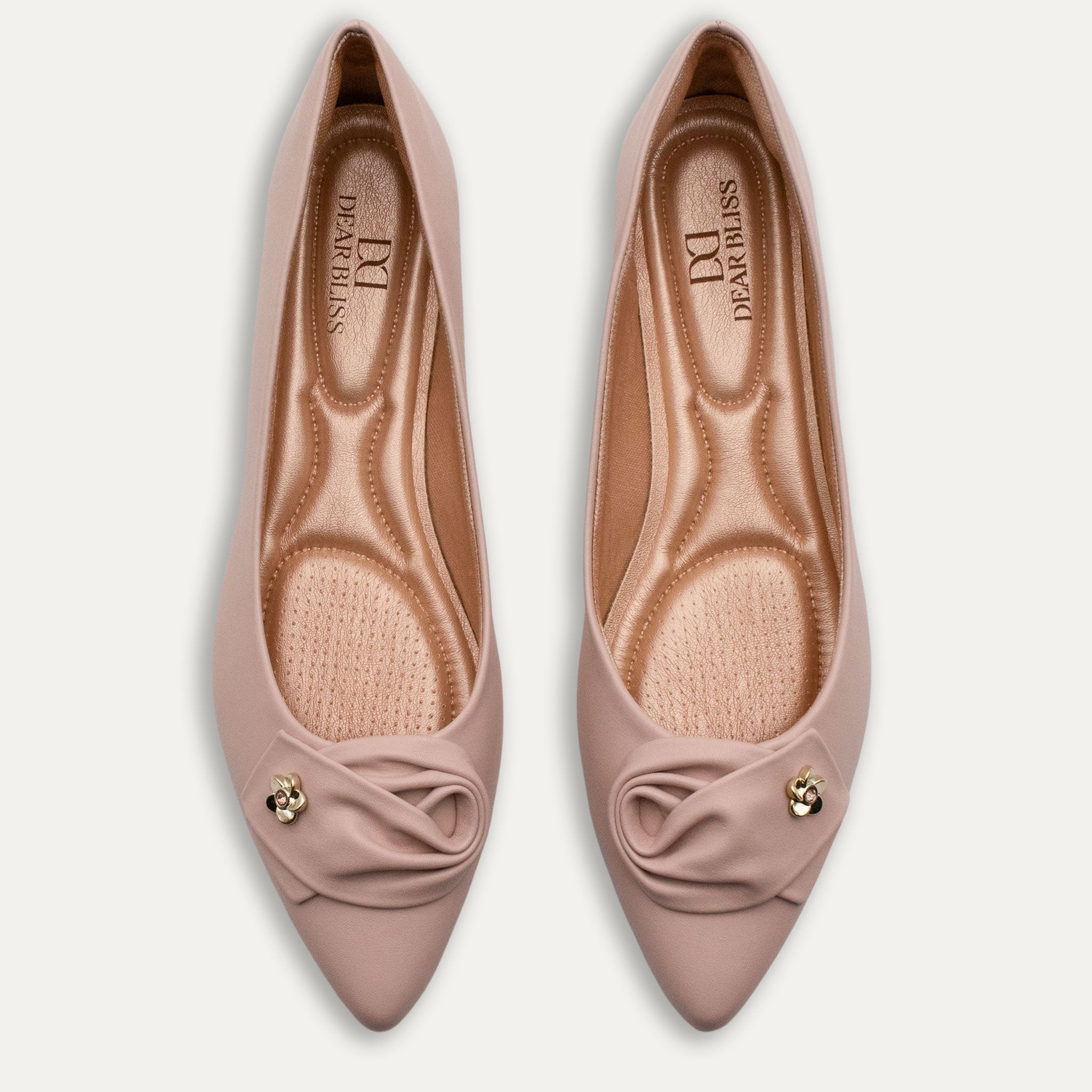 Carmen Pointed Toe Flats Candy