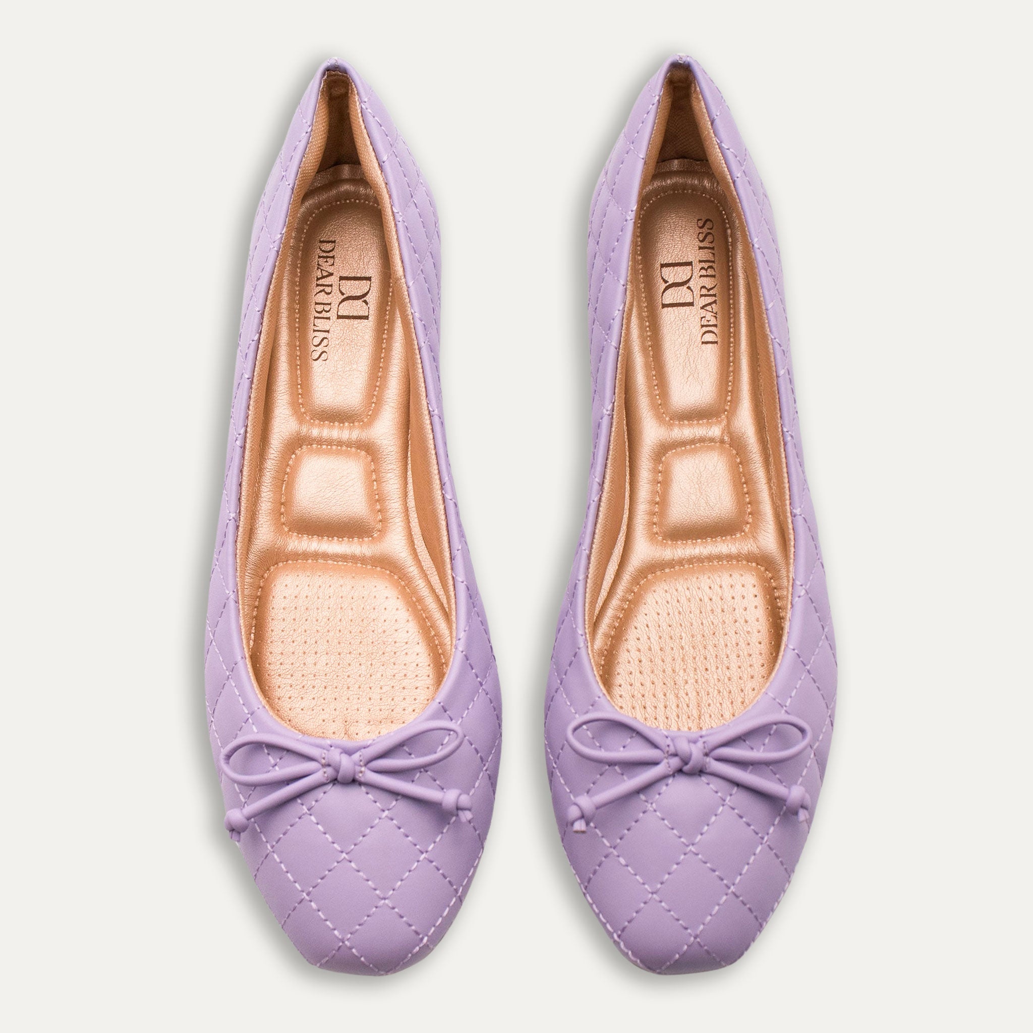 Adria Bow Ballet Flats Mauve