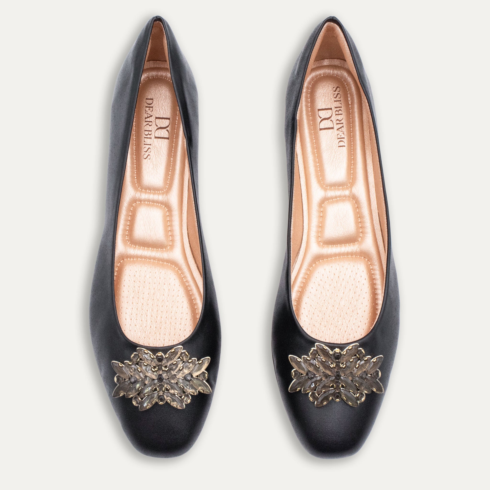 Reina Ballet Flats Black