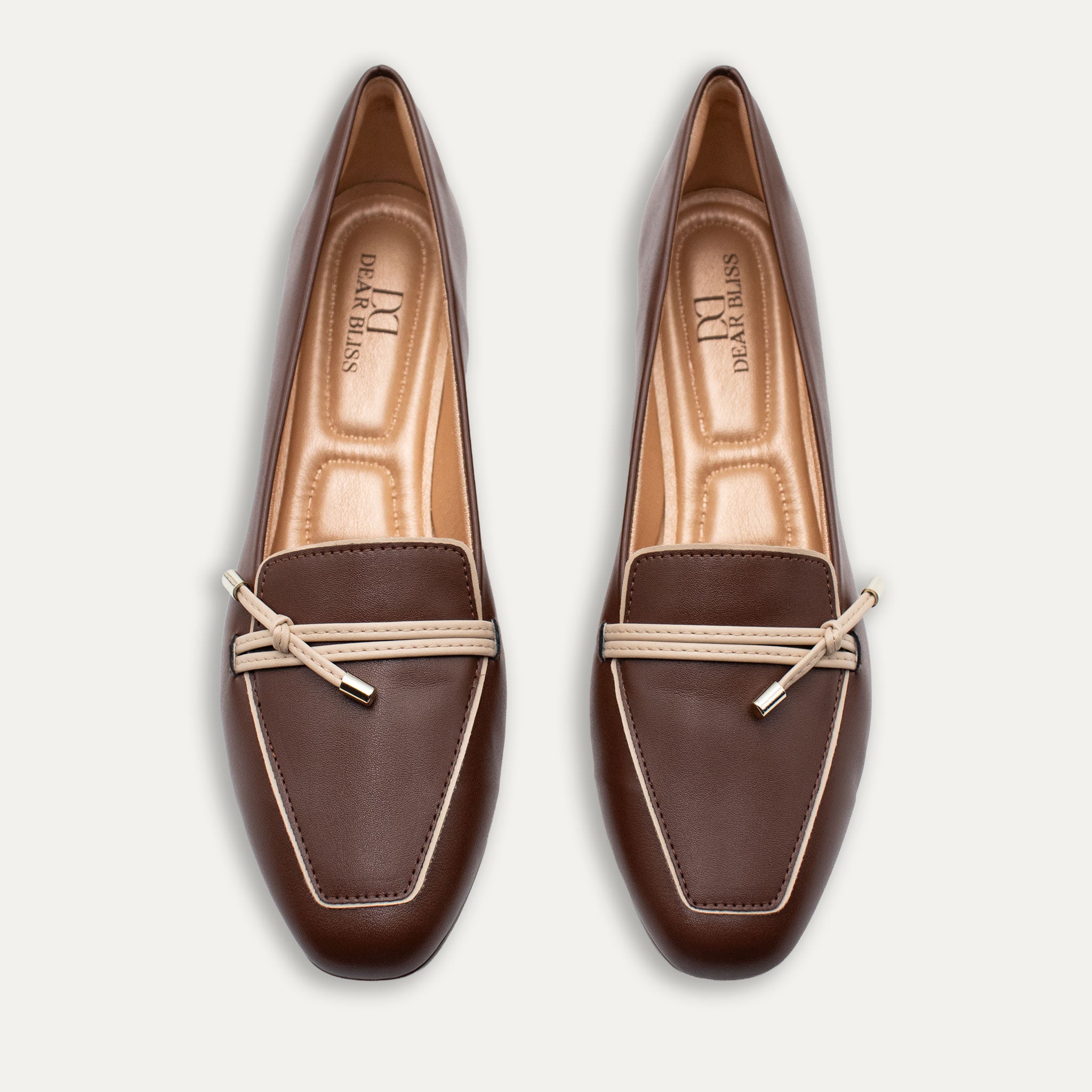 Amalia Espresso Knotted Loafers