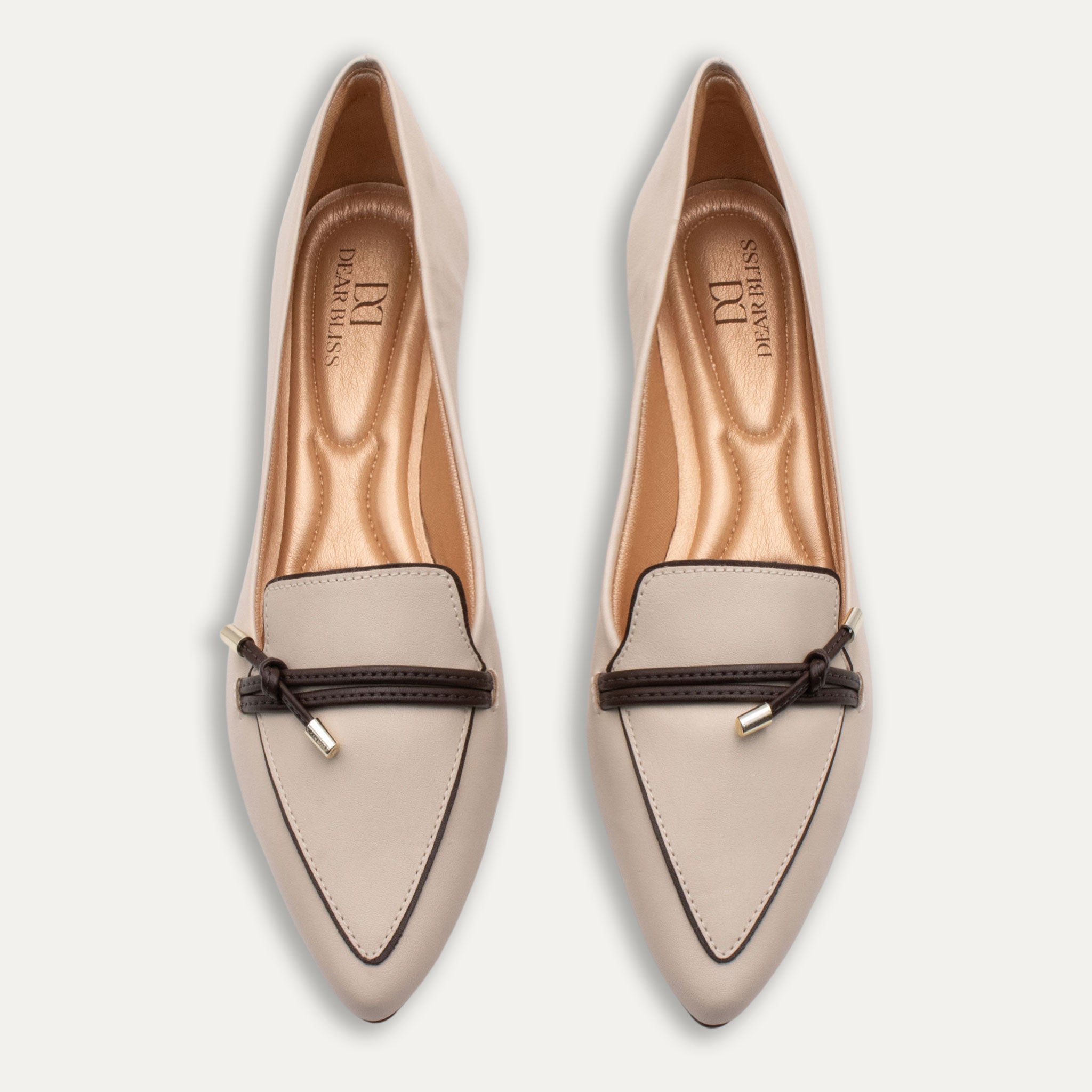 Alia Off-White Loafers