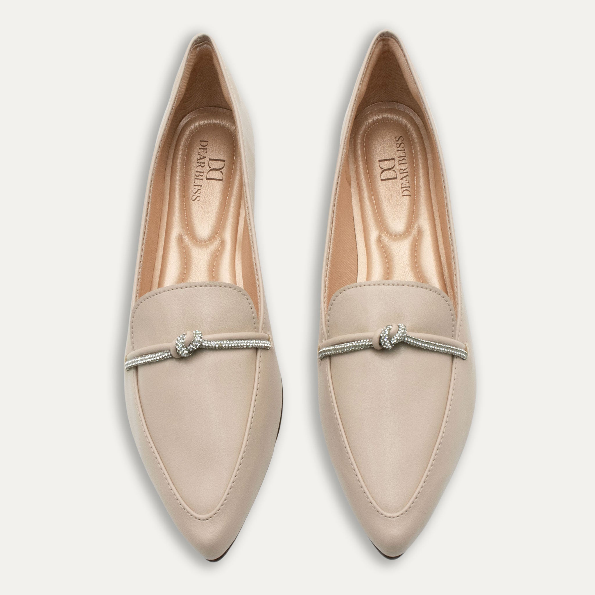 Viviana Napa Nude Loafers