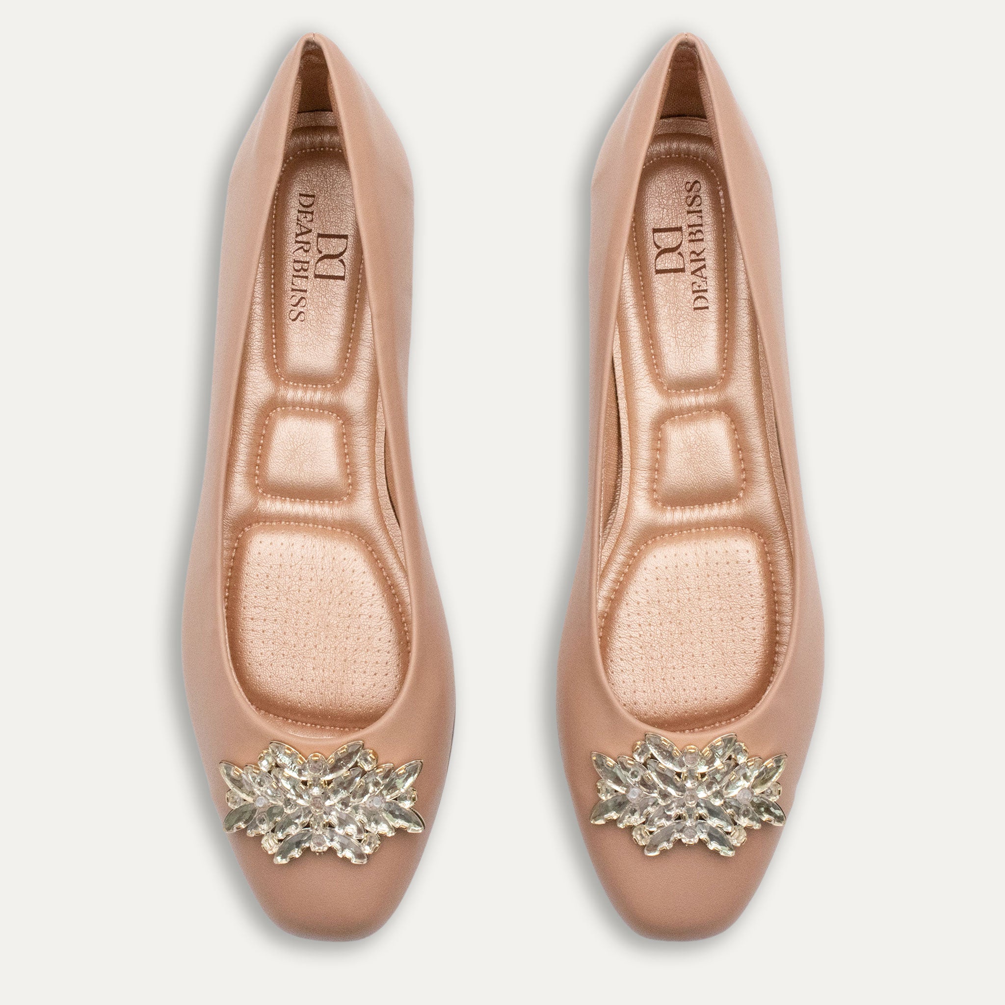 Reina Ballet Flats Off Antique