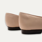 Adria Napa Bow Nude Ballet Flats