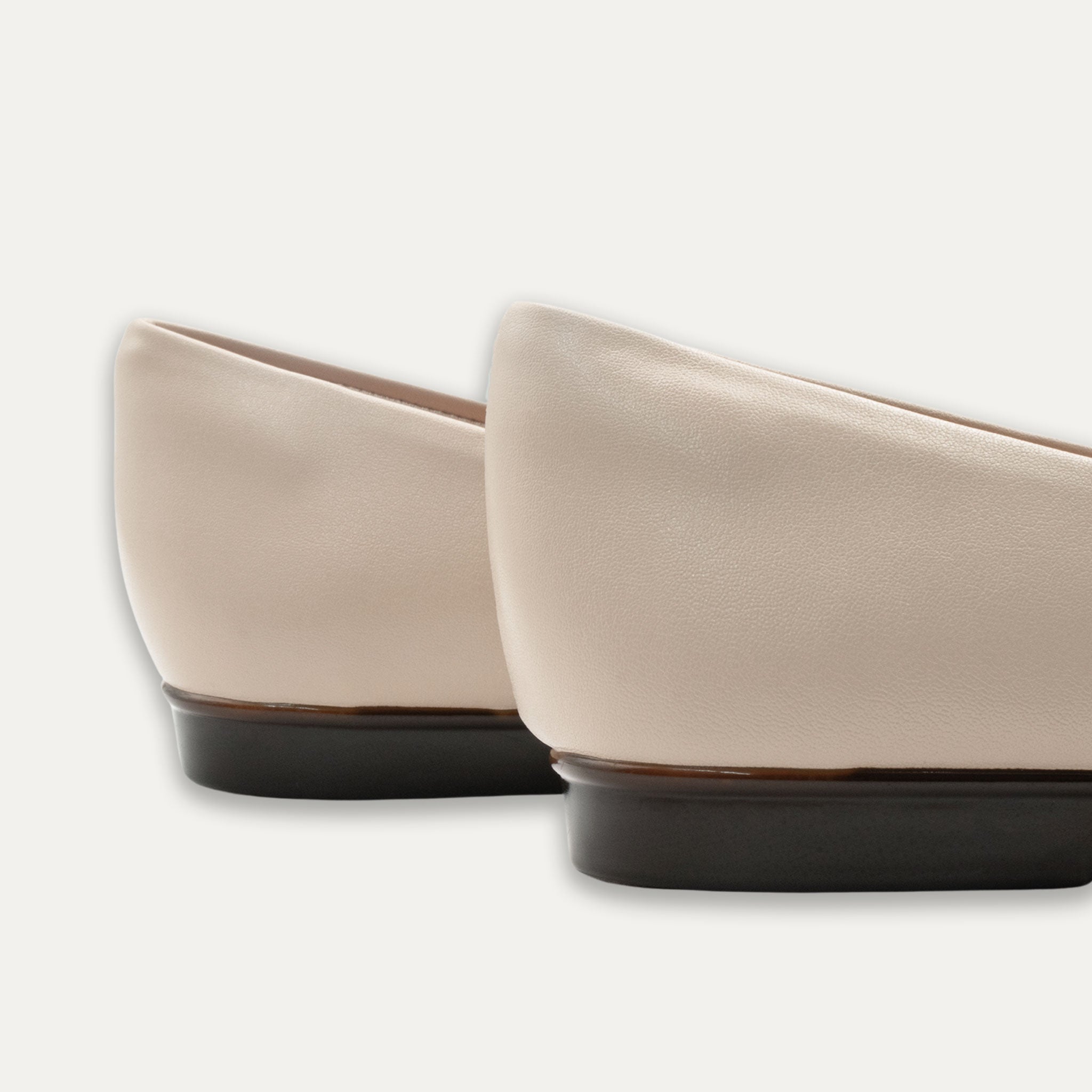Isabella Nude Pointed Toe Flats