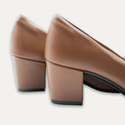 Violeta Ginger Pointed Toe Block Heels